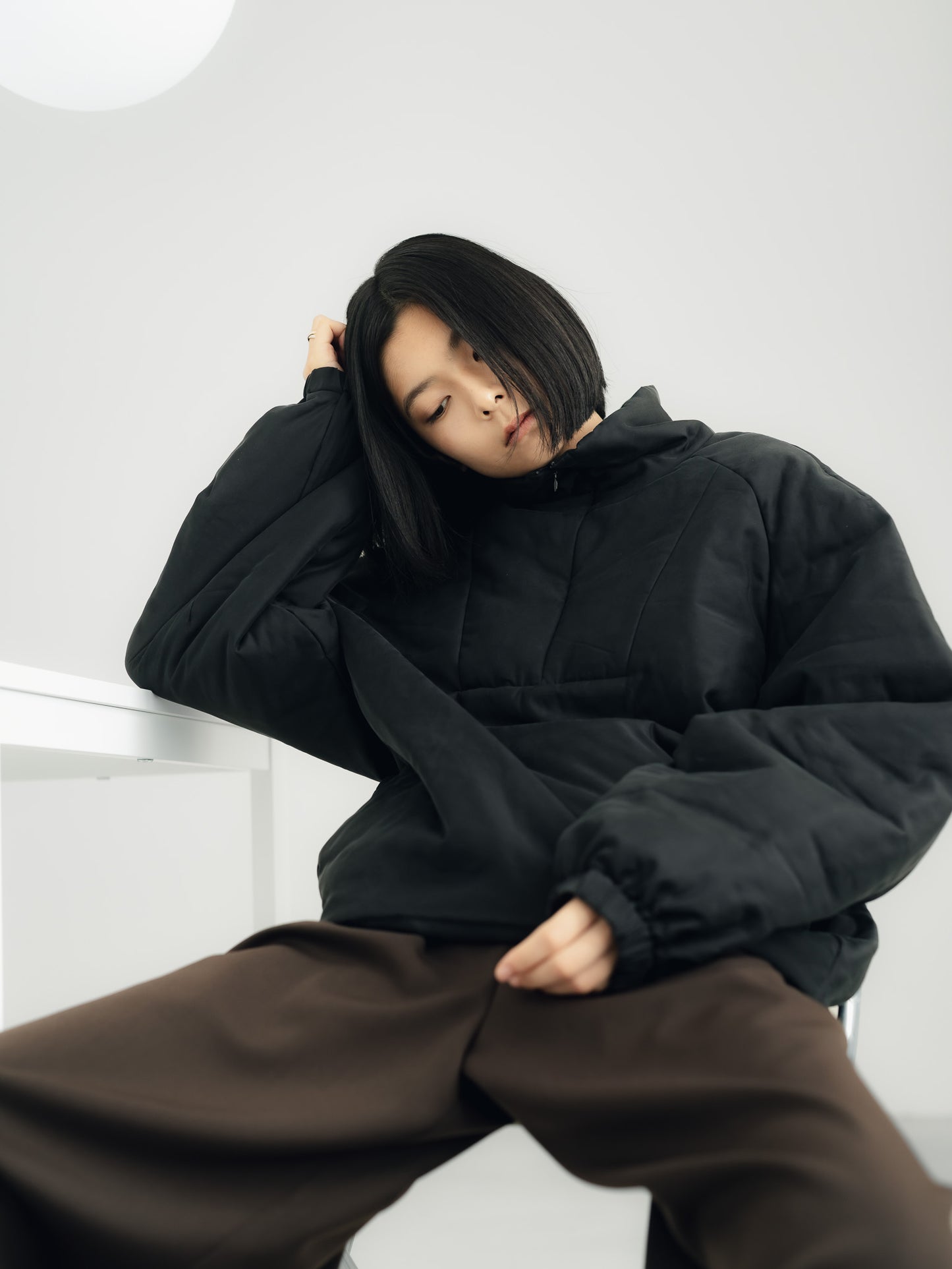 pre order / padded pullover