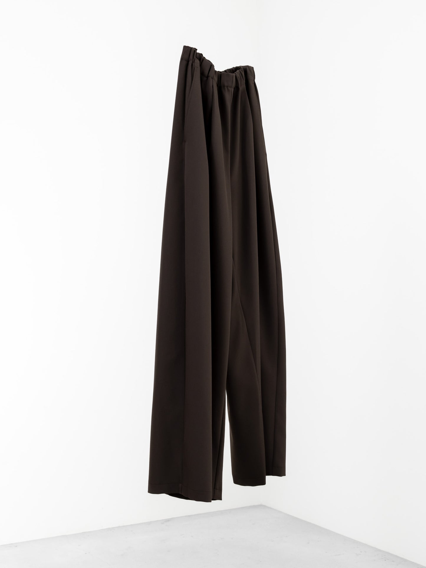 pre order / easy drawstring pants(d.brown)
