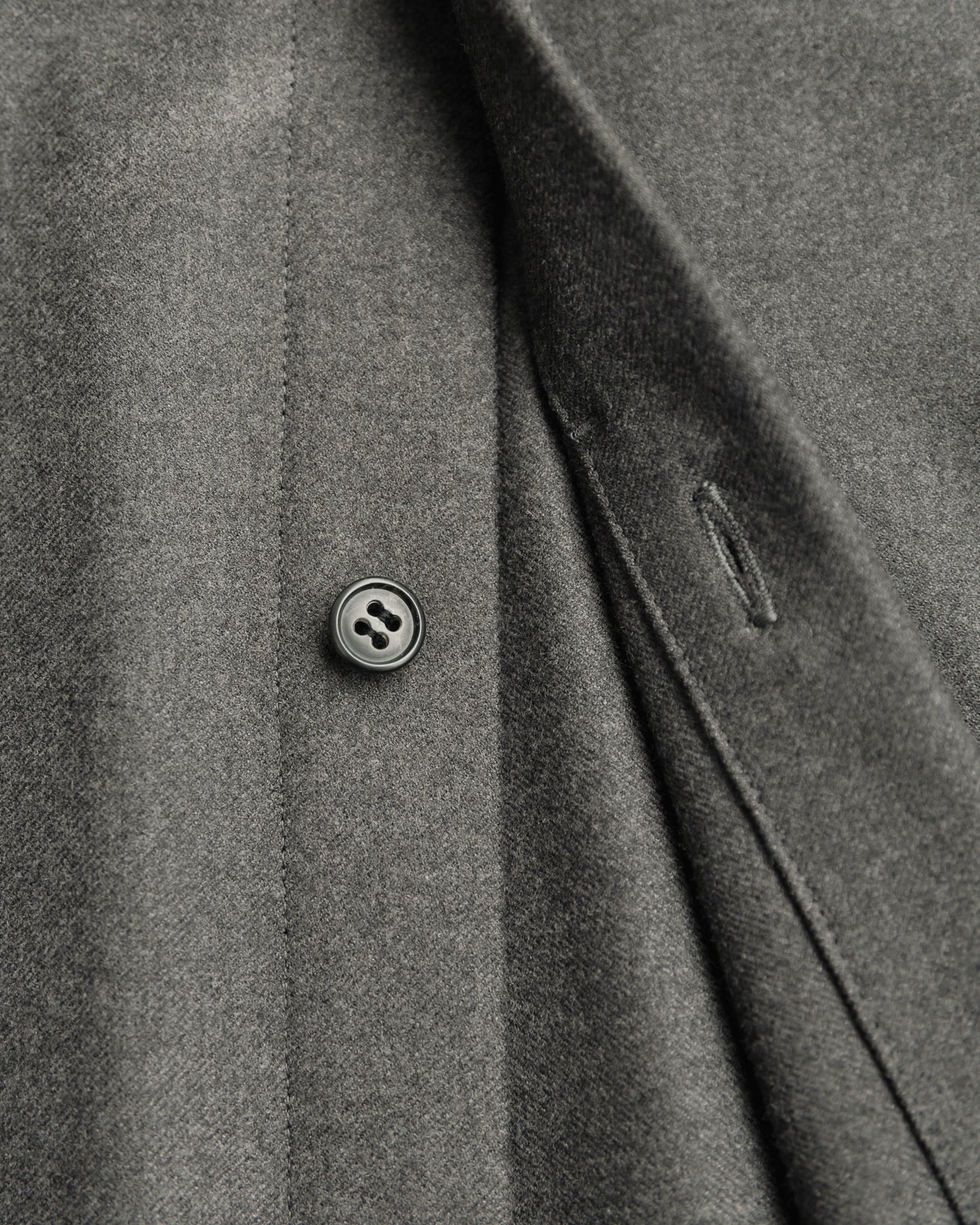 pre order / double brushed shirt (gray)