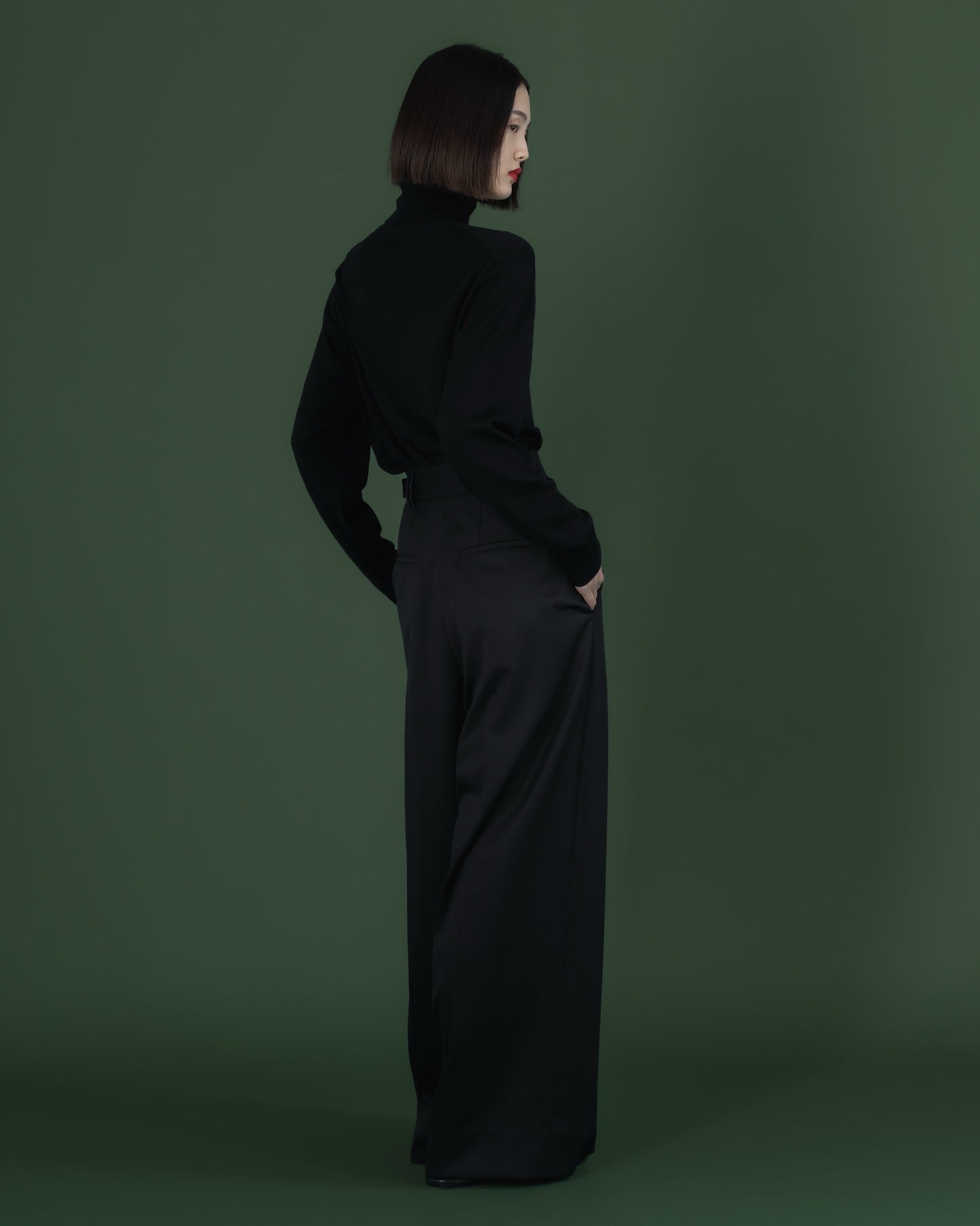 pre order / Altema pants (black)