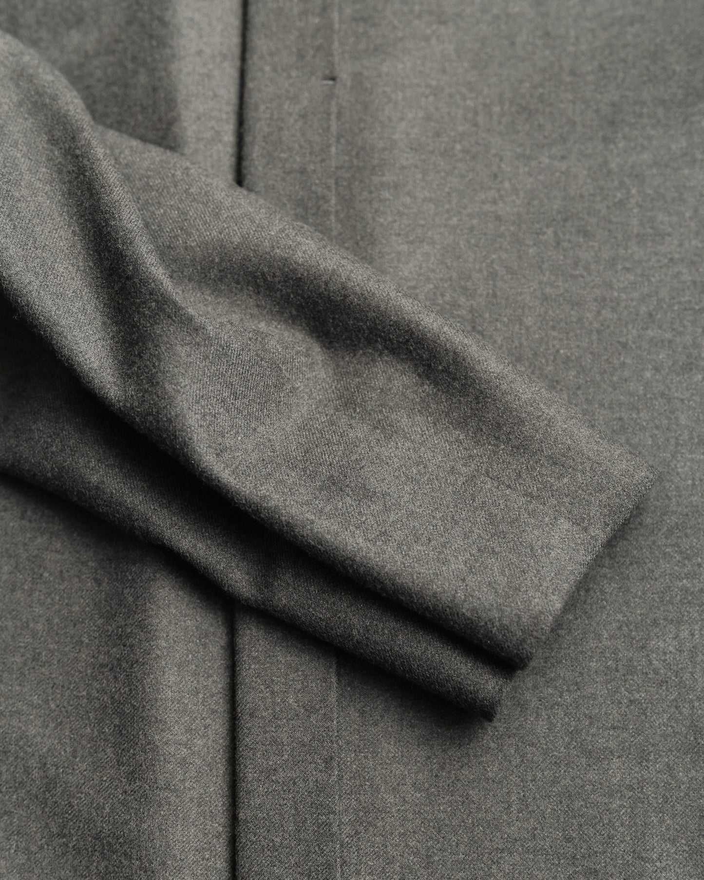 pre order / double brushed shirt (gray)