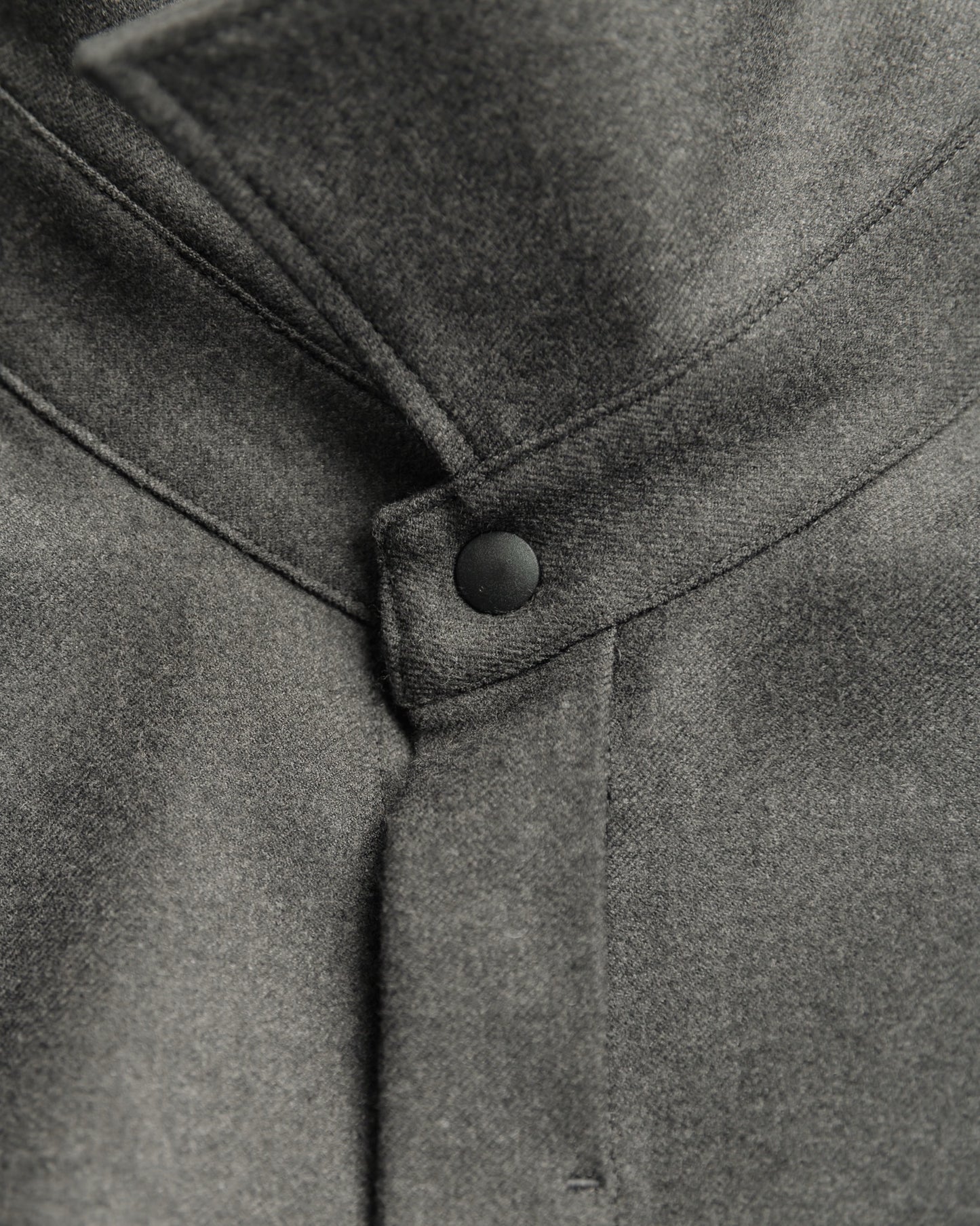 pre order / double brushed shirt (gray)
