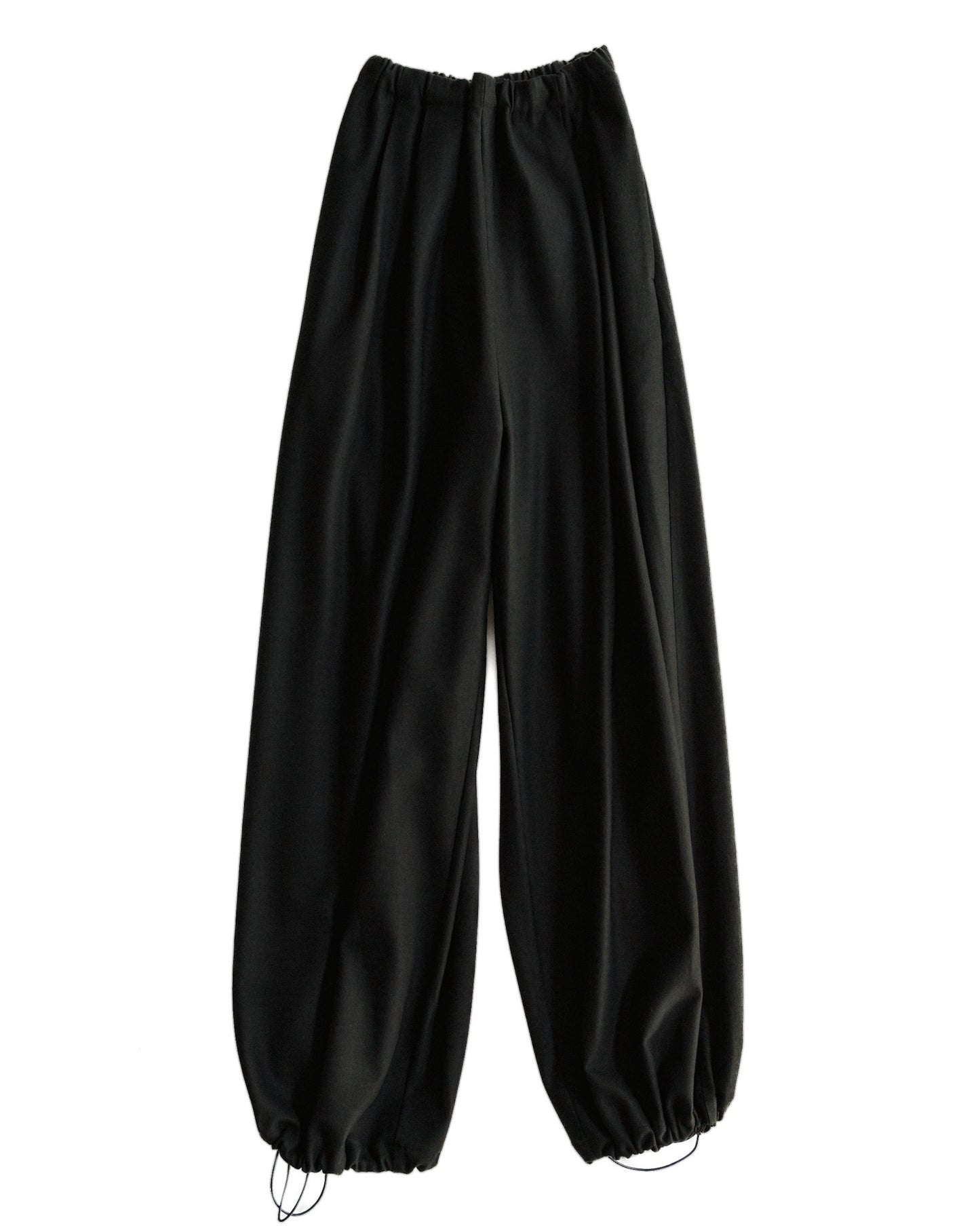 pre order / double brushed pants (black)