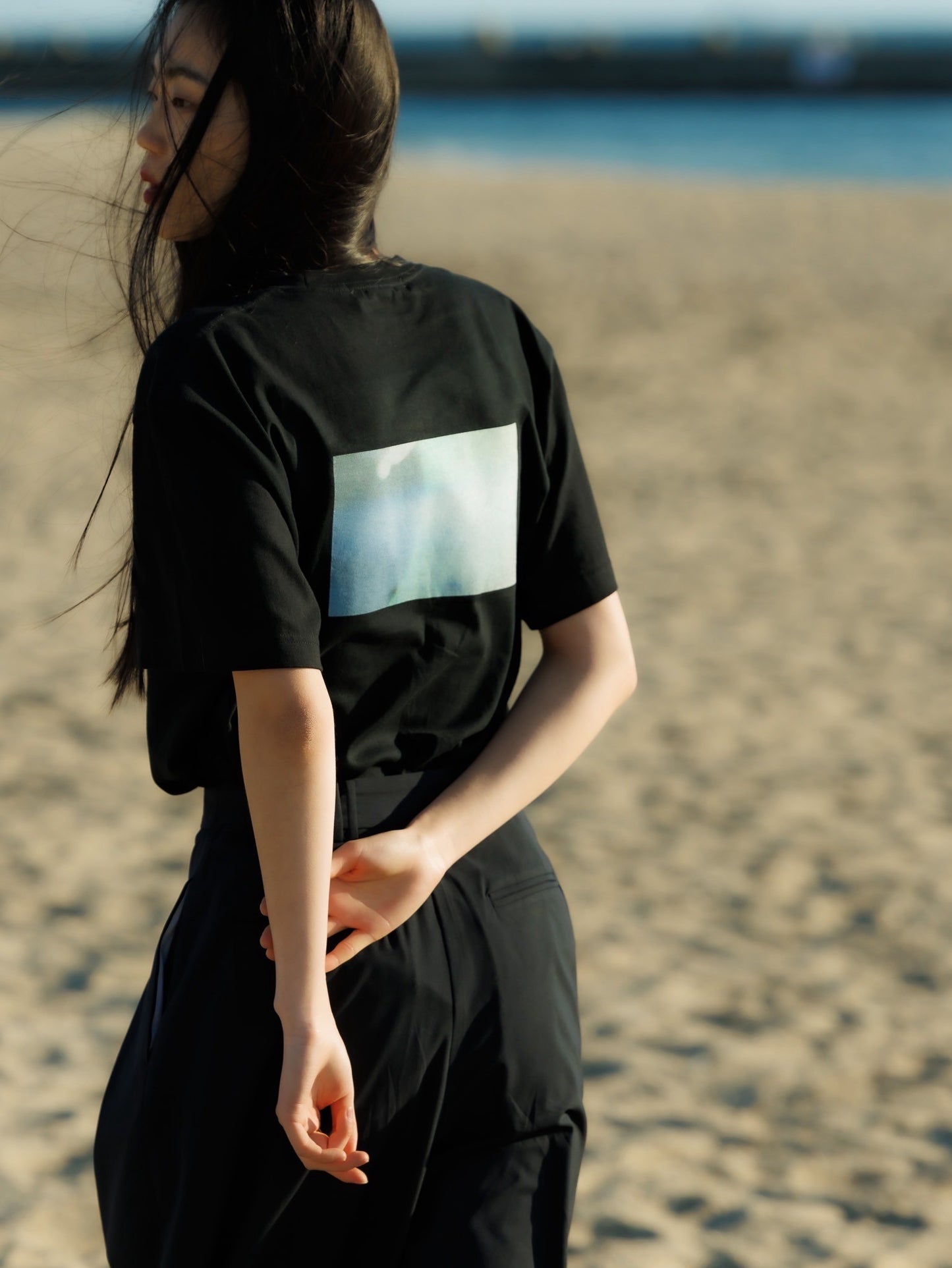 photo tee (black)