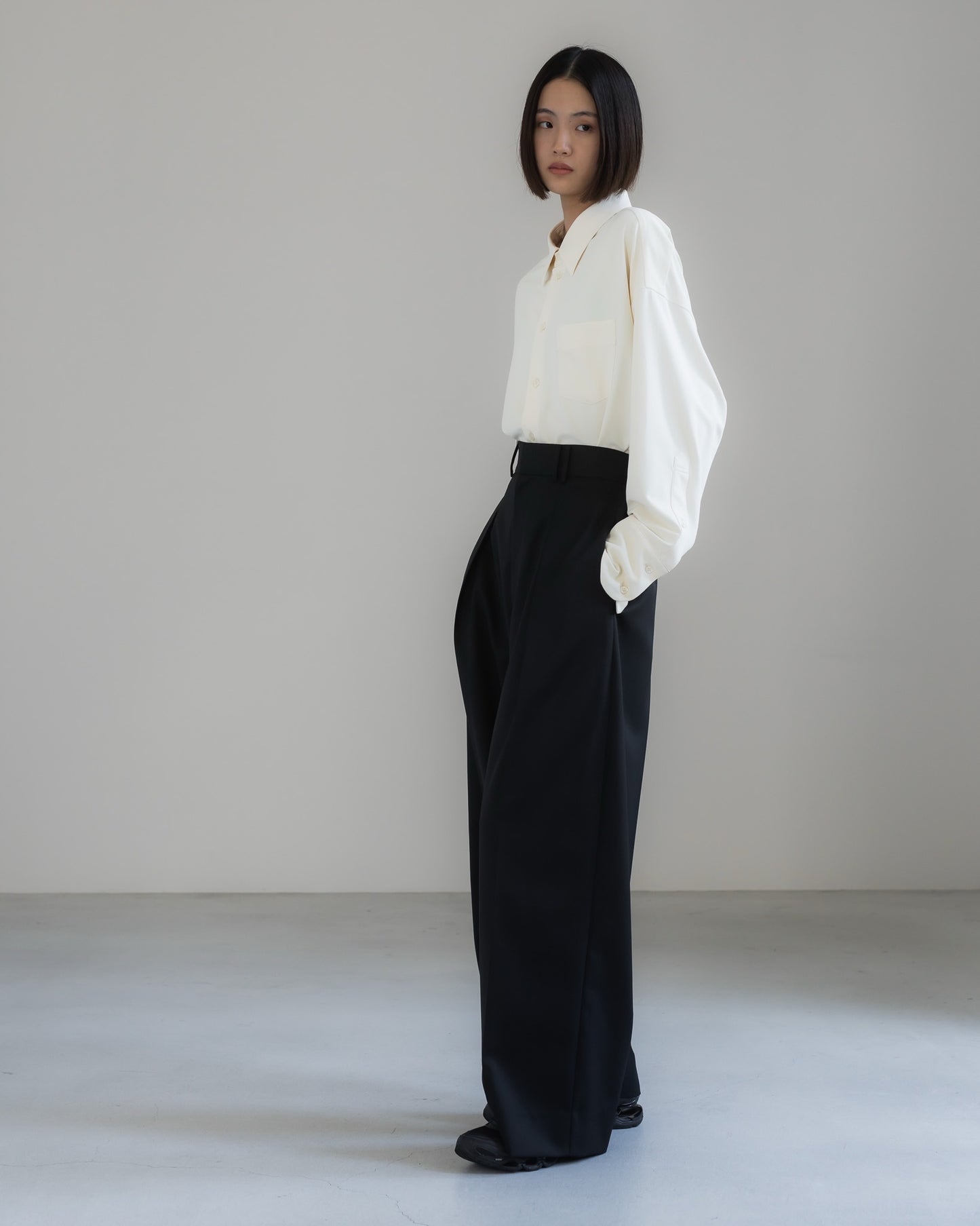 pre order / Altema pants (black)