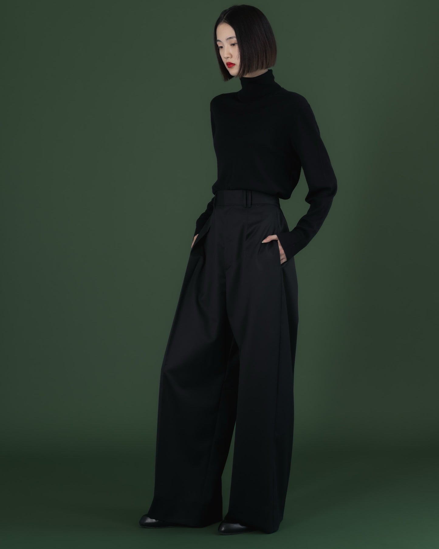 pre order / Altema pants (black)