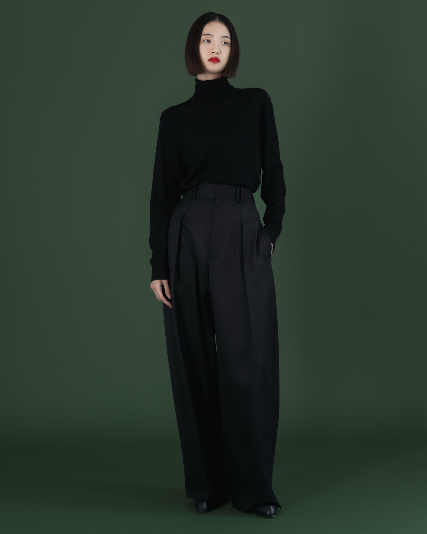 pre order / Altema pants (black)