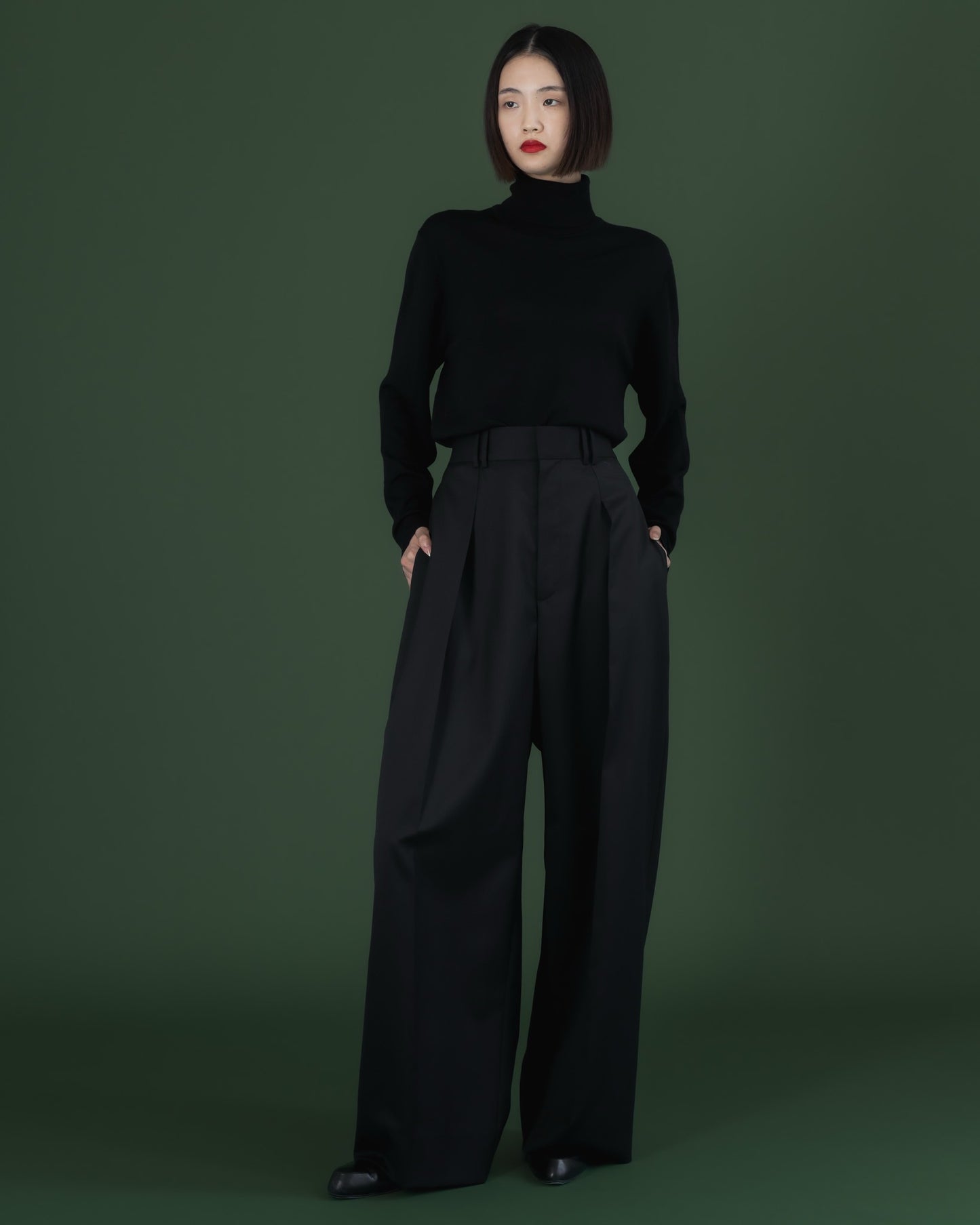 pre order / Altema pants (black)
