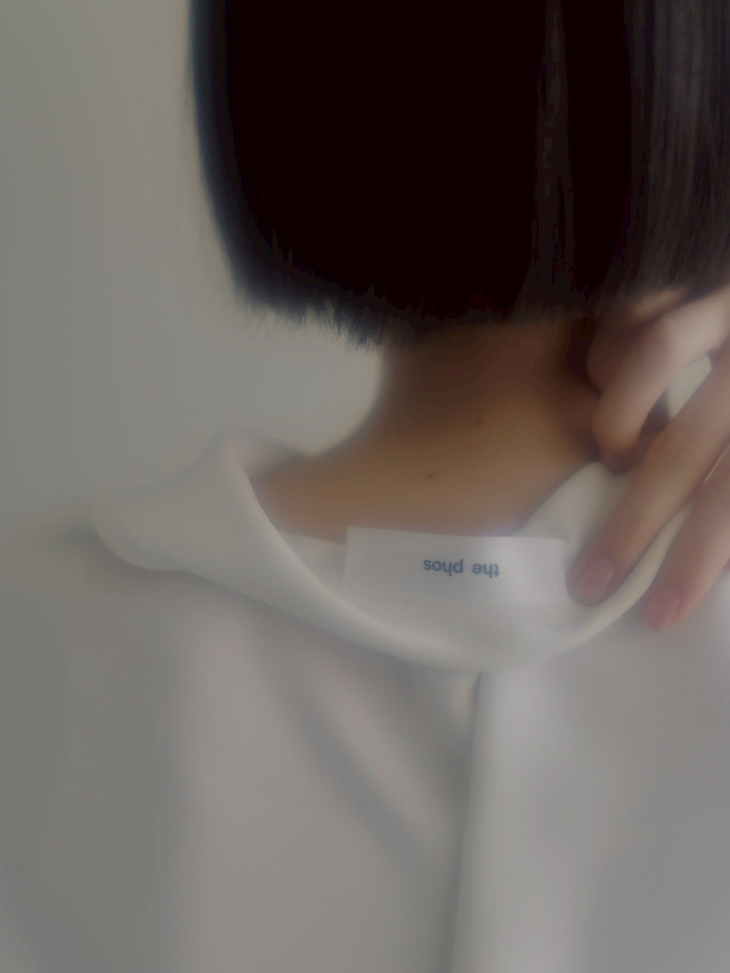 pre order / open collar shirts(white)