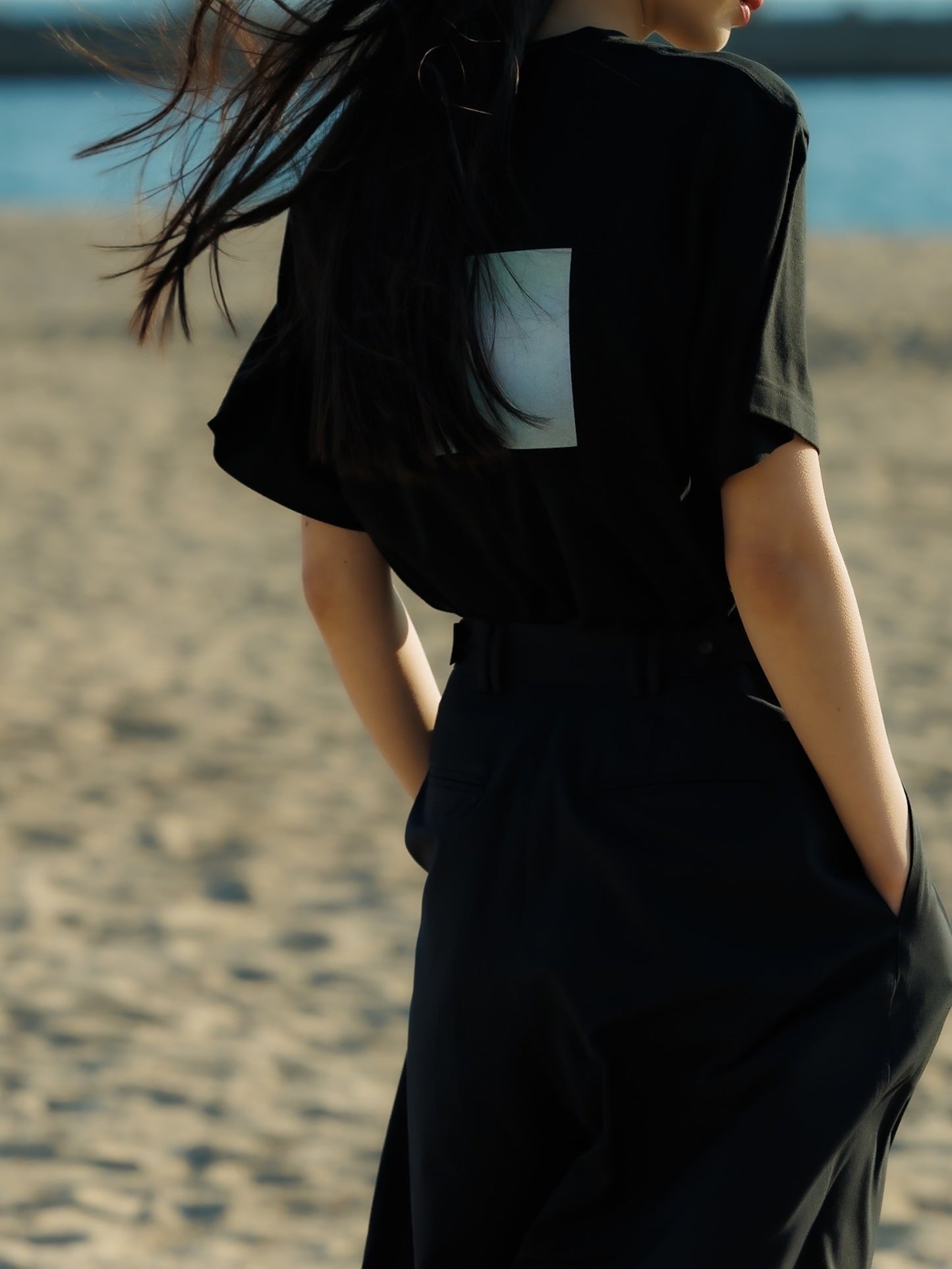 photo tee (black)
