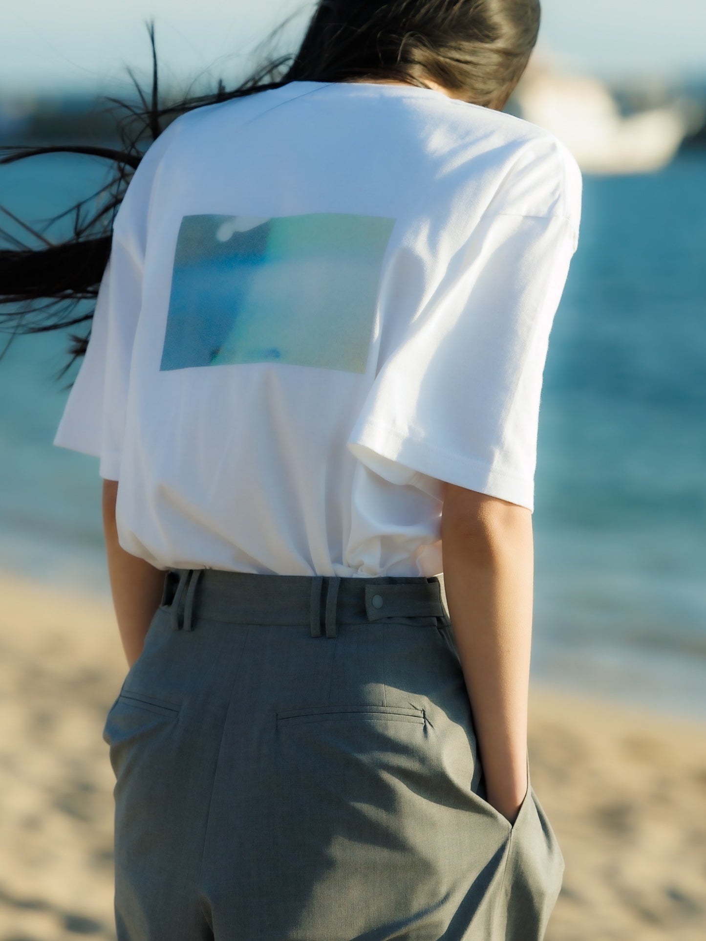photo tee (white)