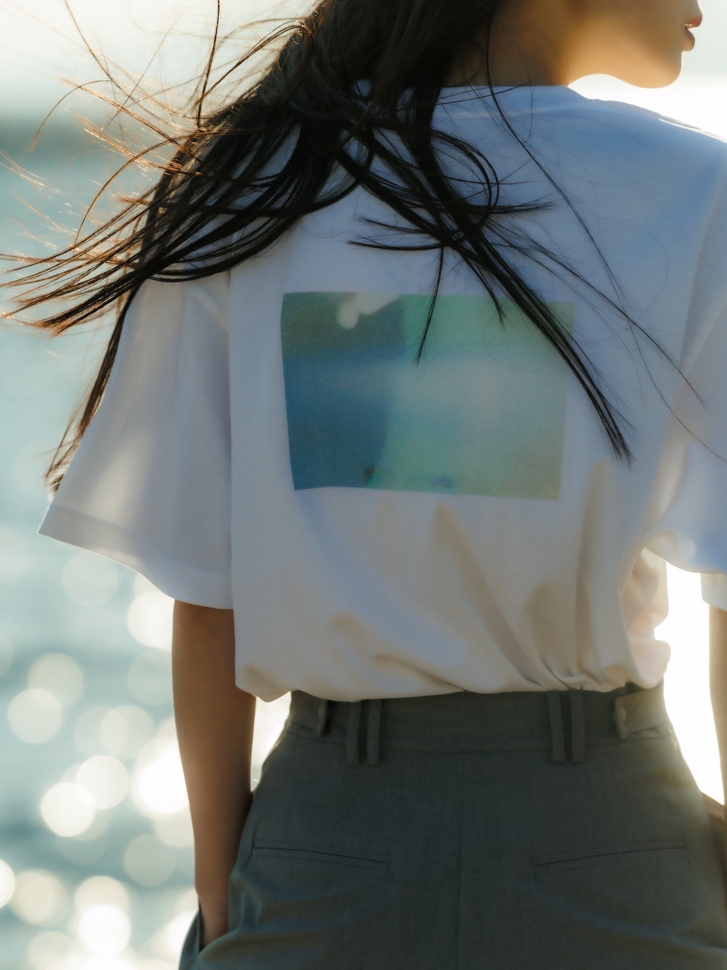 photo tee (white)