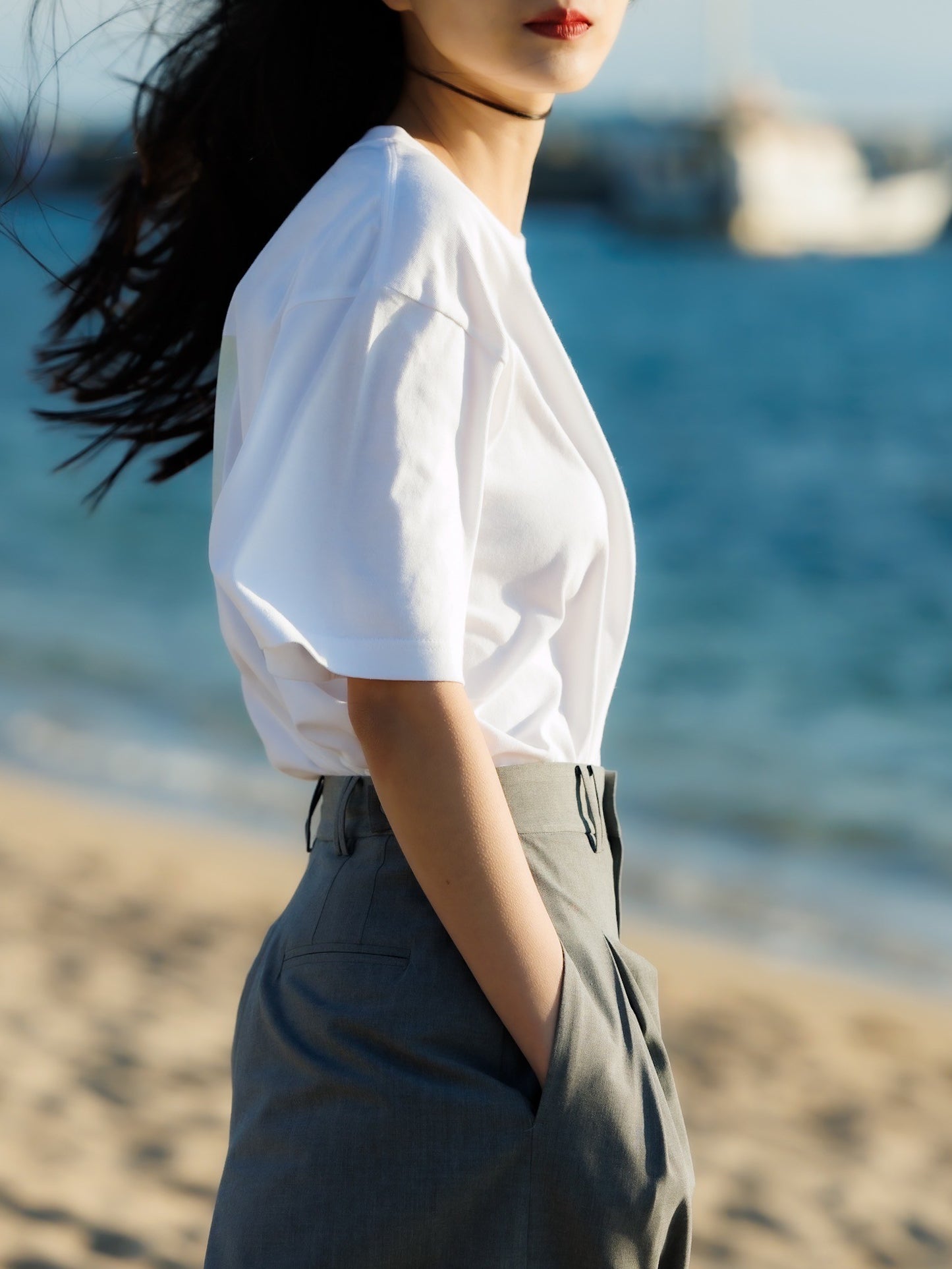 photo tee (white)