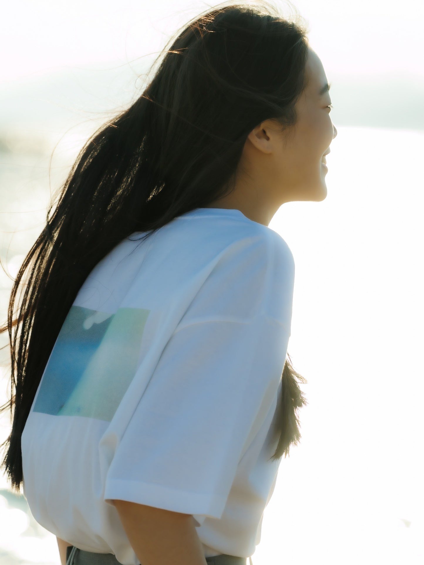 photo tee (white)