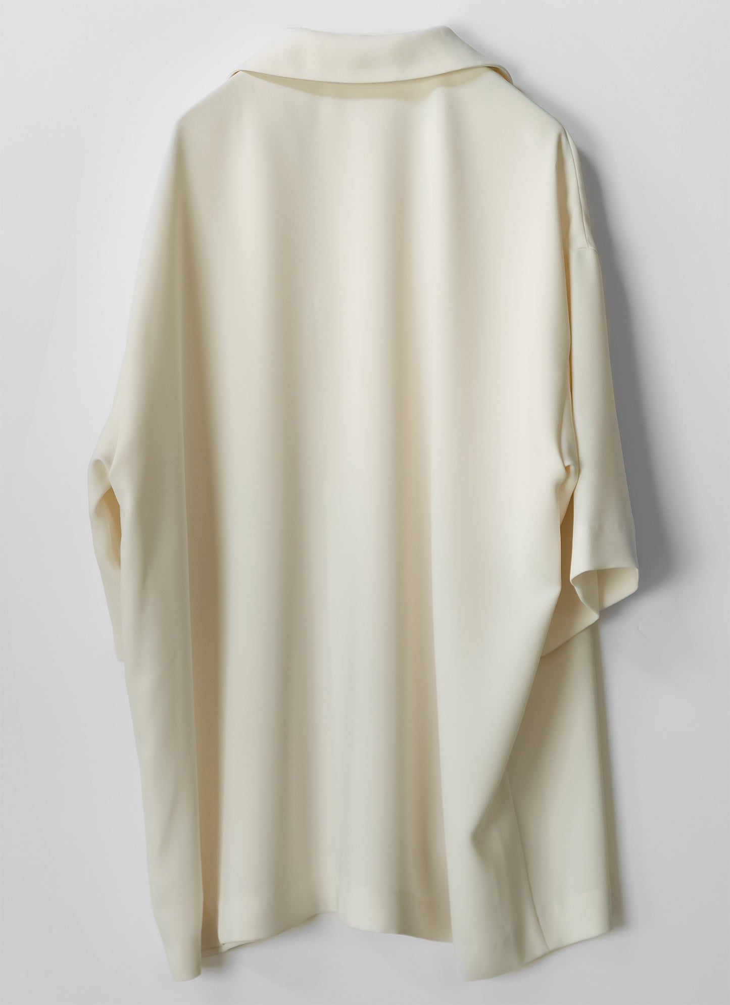 pre order / open collar shirts(white)