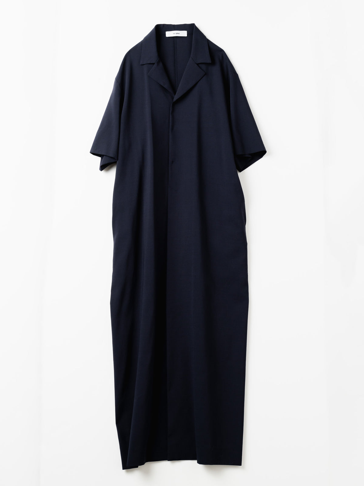 open collar dress