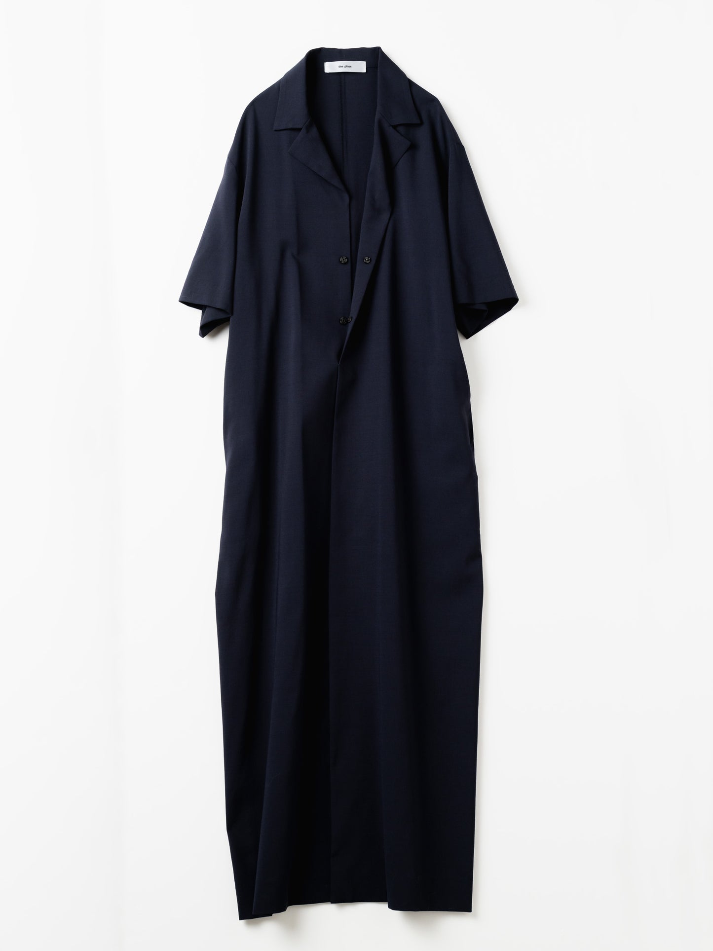 open collar dress