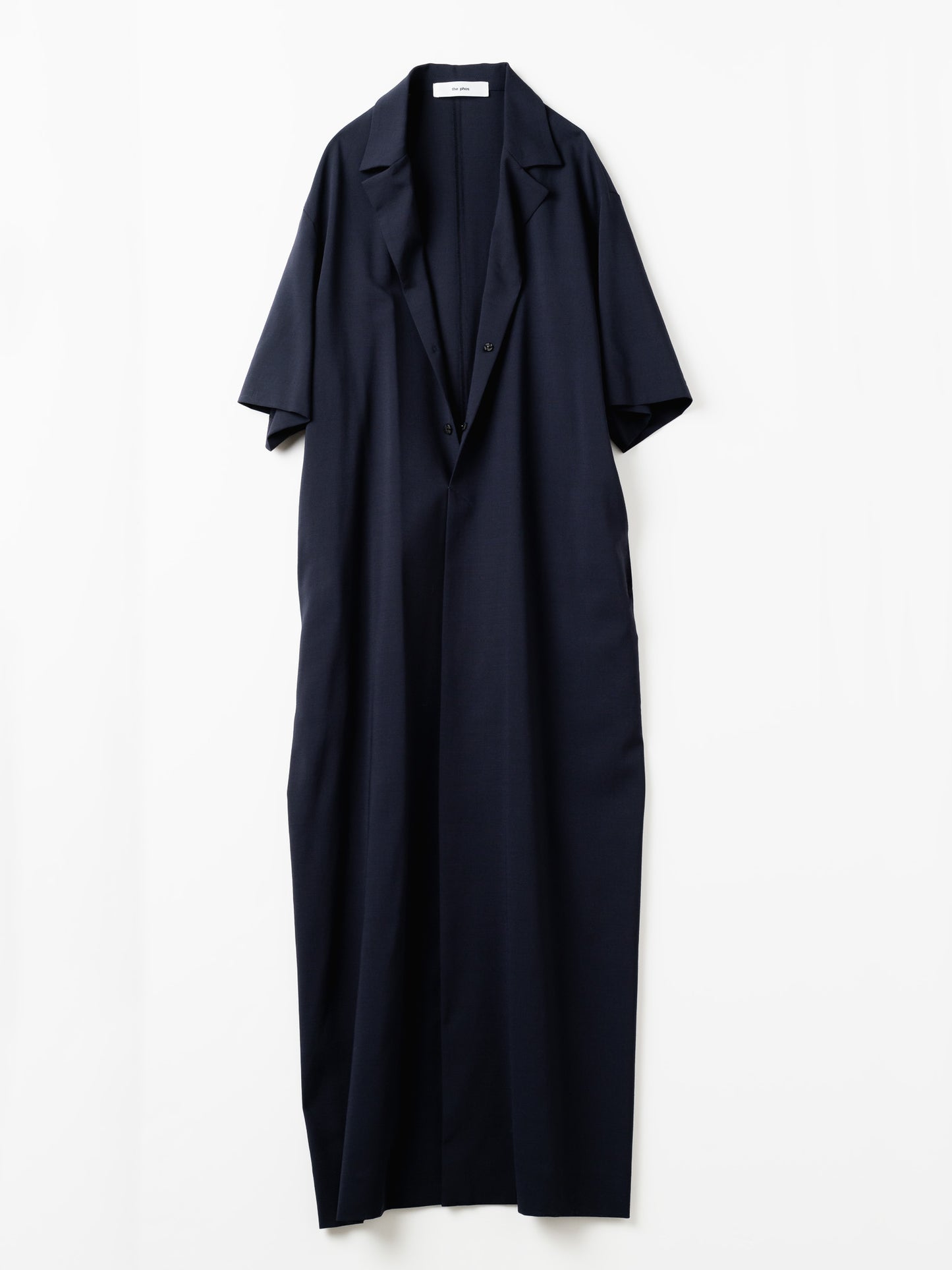 open collar dress