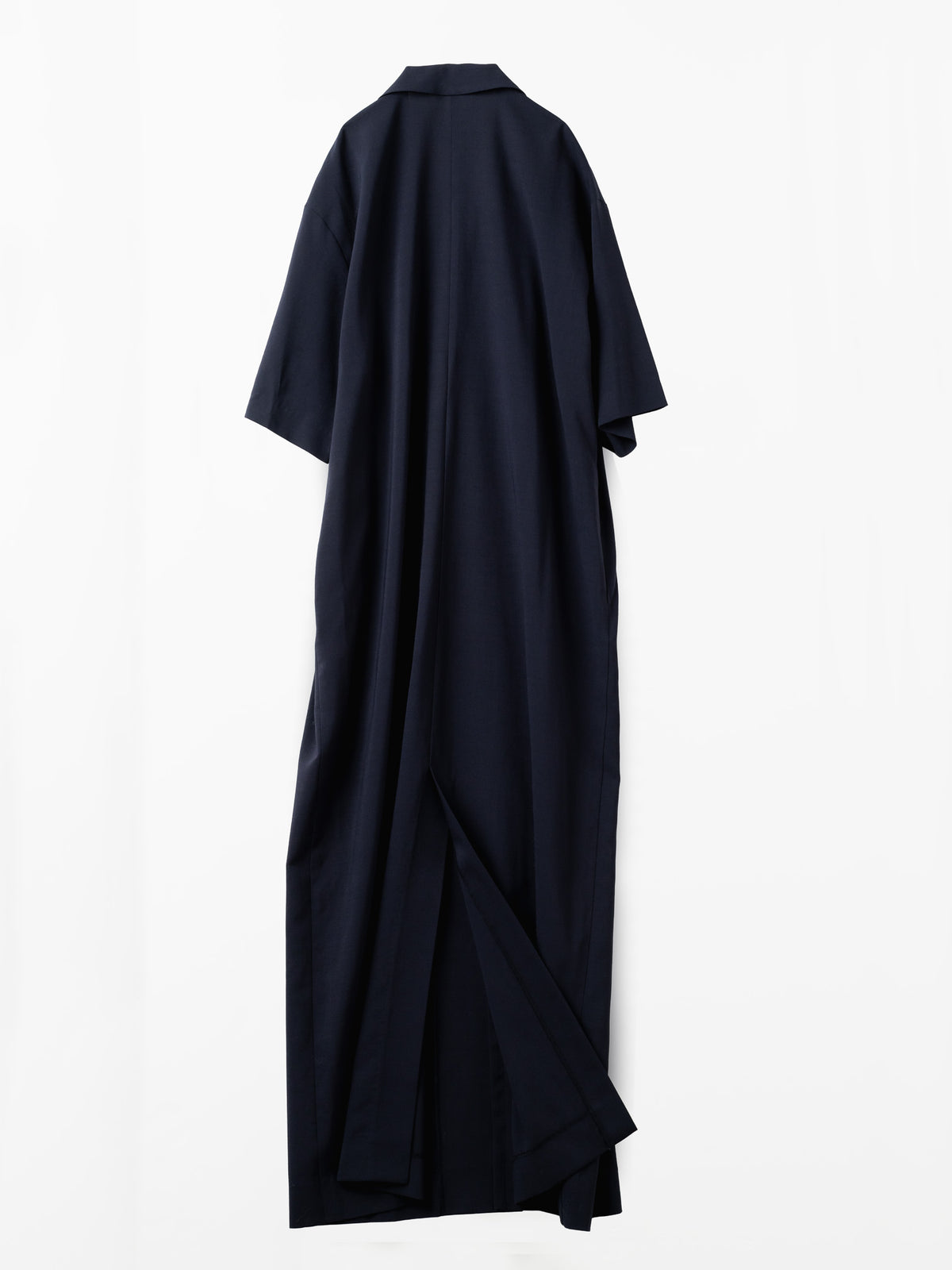 open collar dress