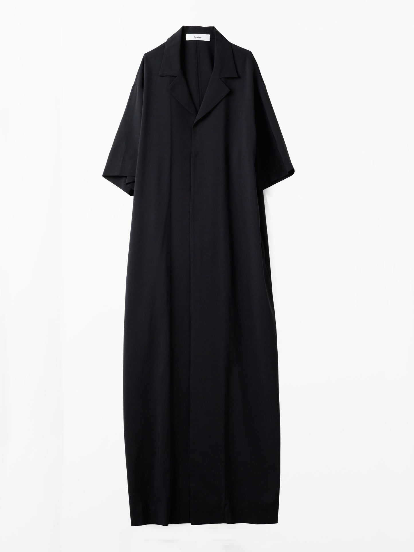 open collar dress
