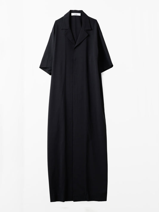 open collar dress