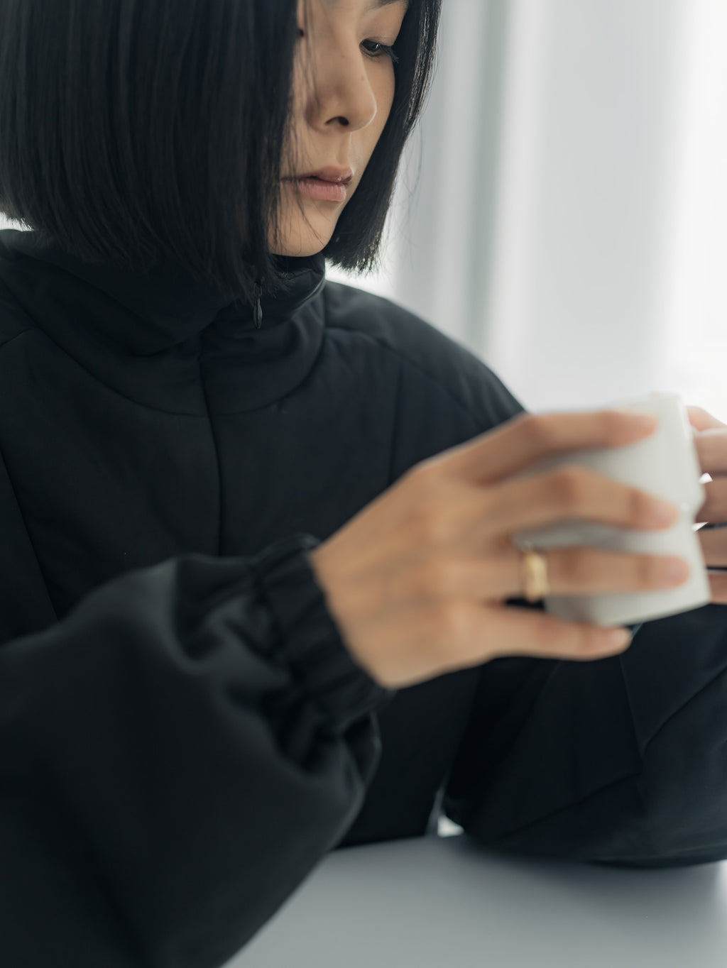 Pre-order / padded pullover