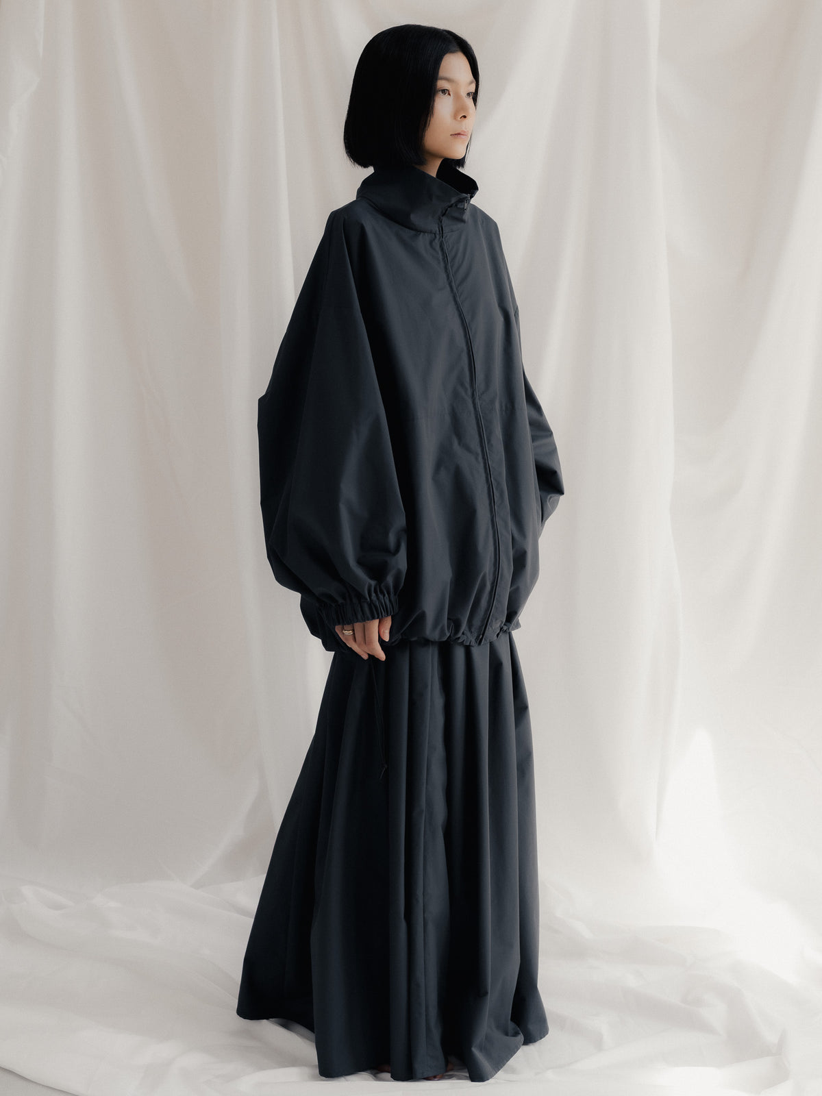 pre-order / big nylon blouson