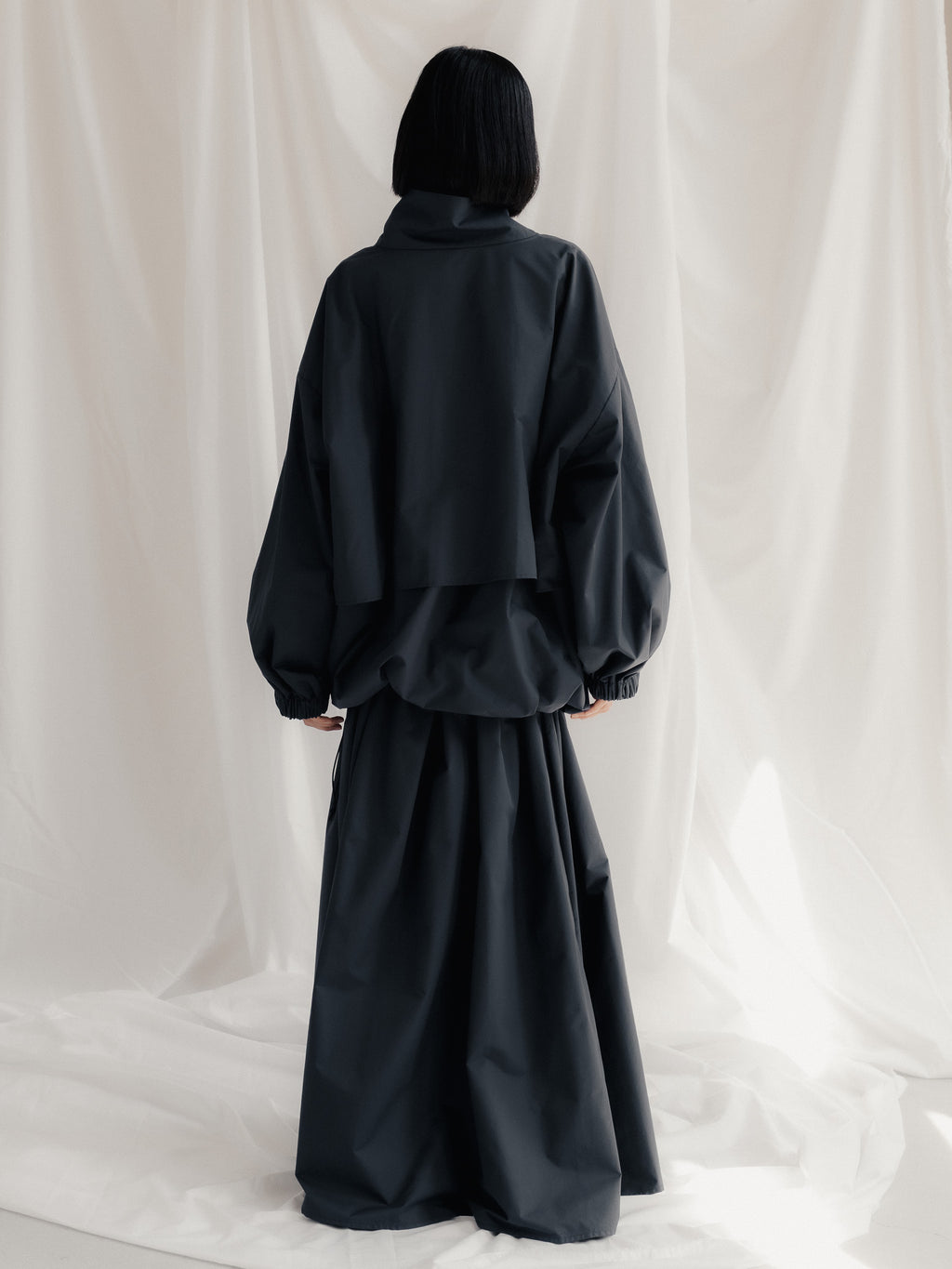 pre-order / big nylon blouson