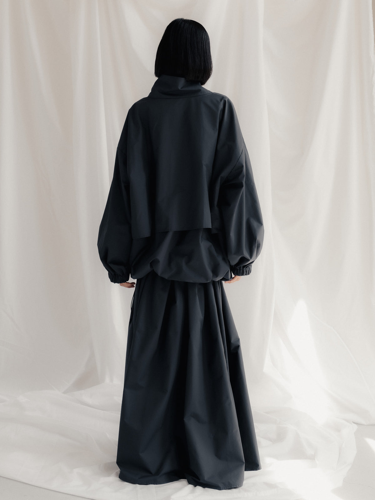 pre-order / big nylon blouson