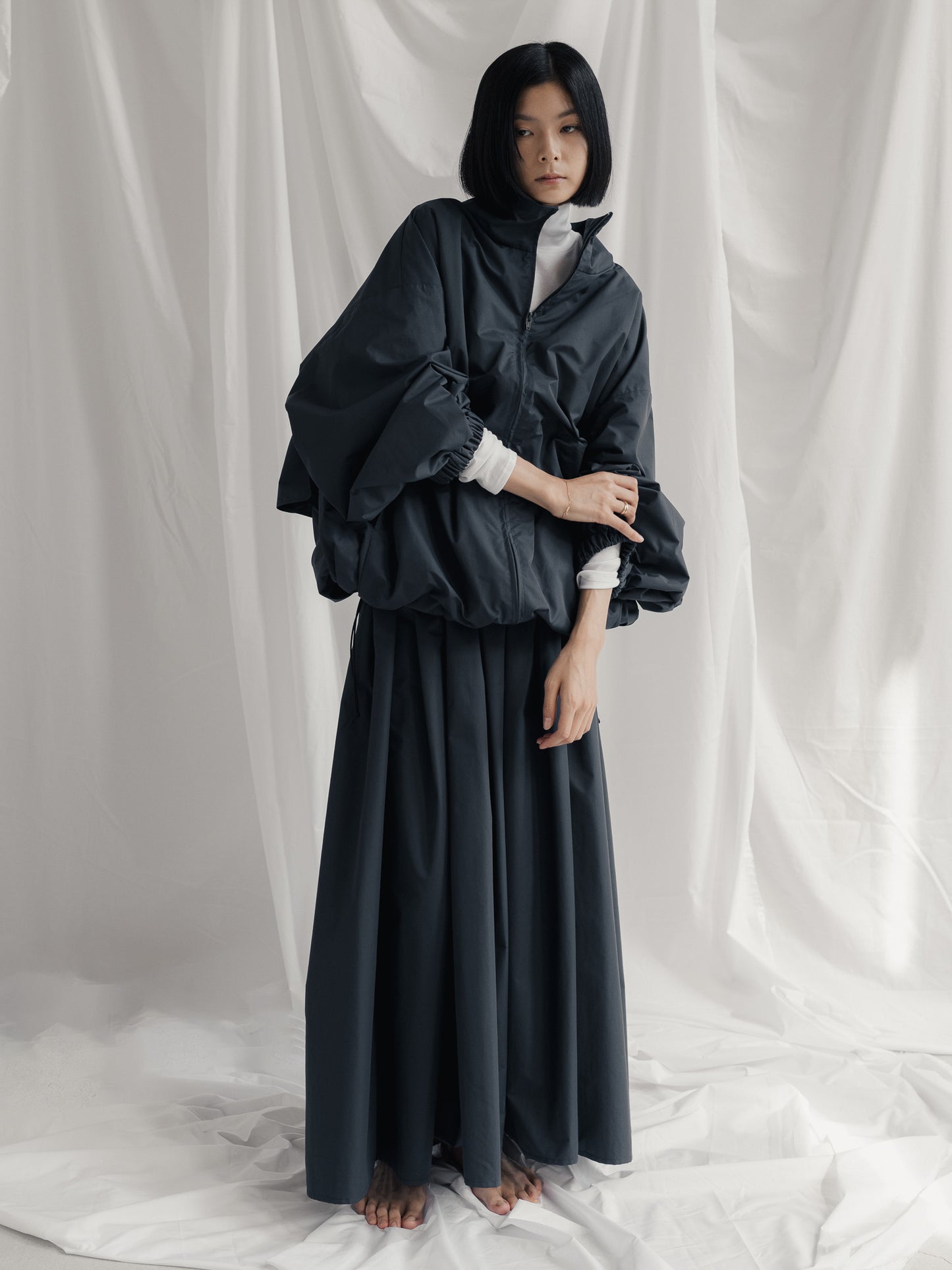 pre order / big nylon blouson