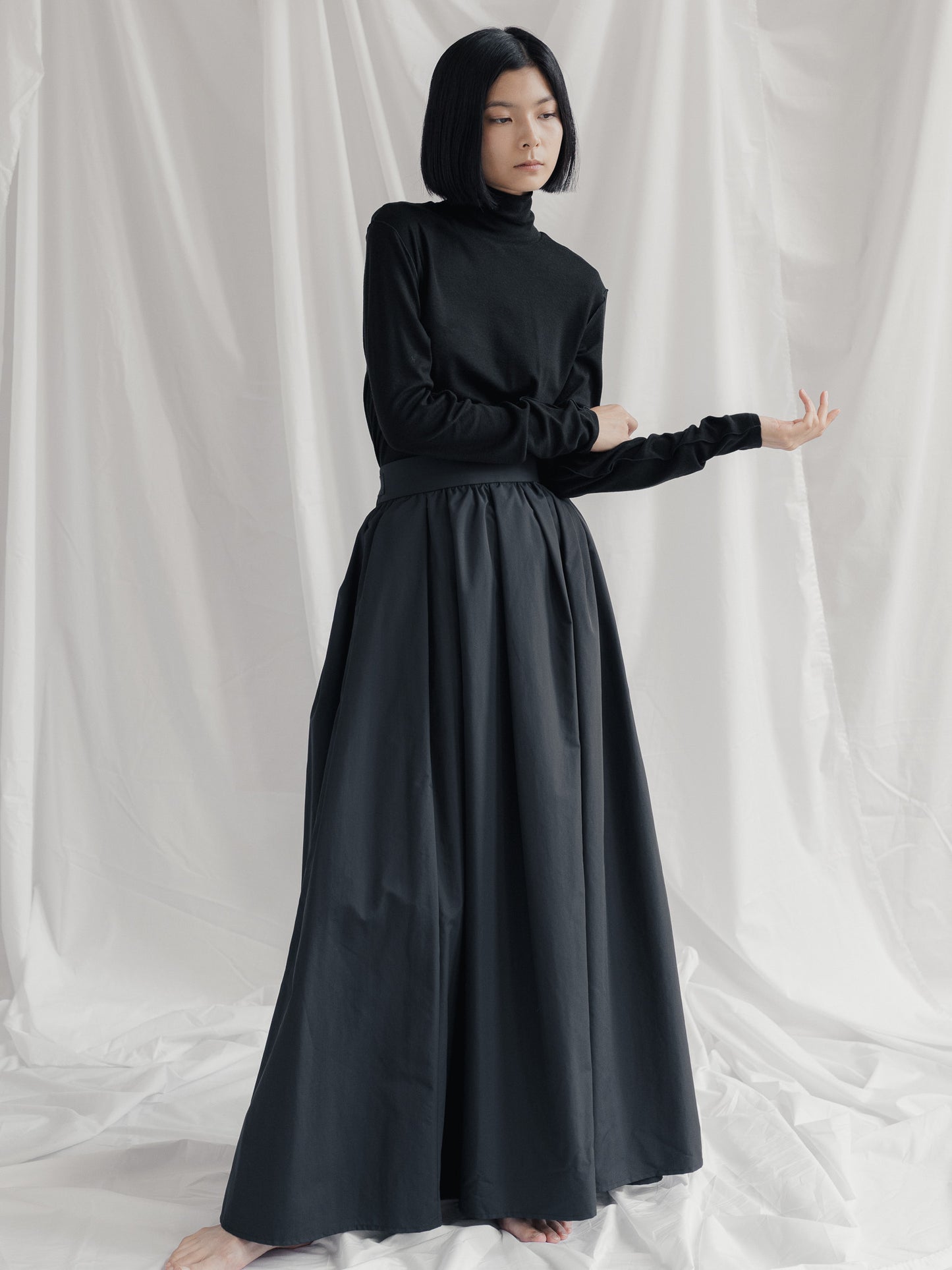 pre order / So long nylon skirt