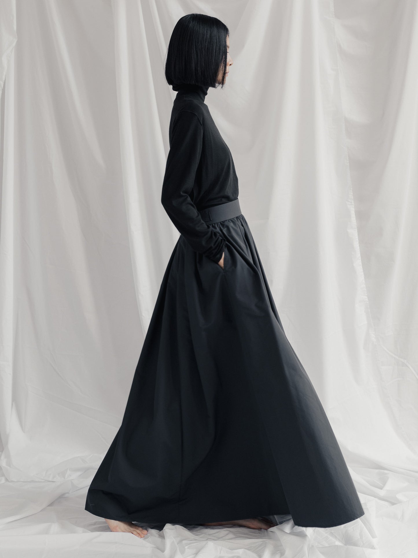 pre order / So long nylon skirt