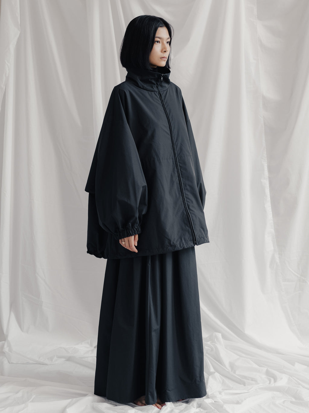 pre-order / big nylon blouson