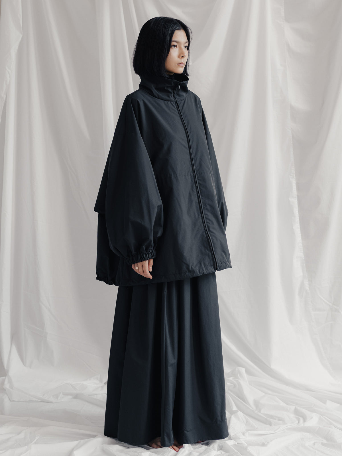 pre-order / big nylon blouson