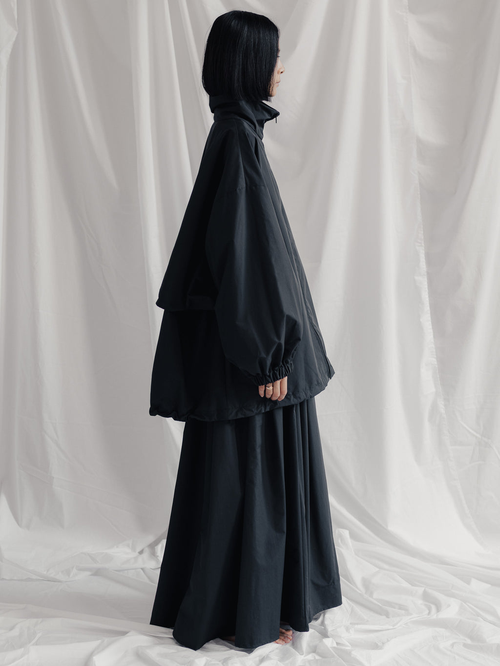 pre-order / big nylon blouson