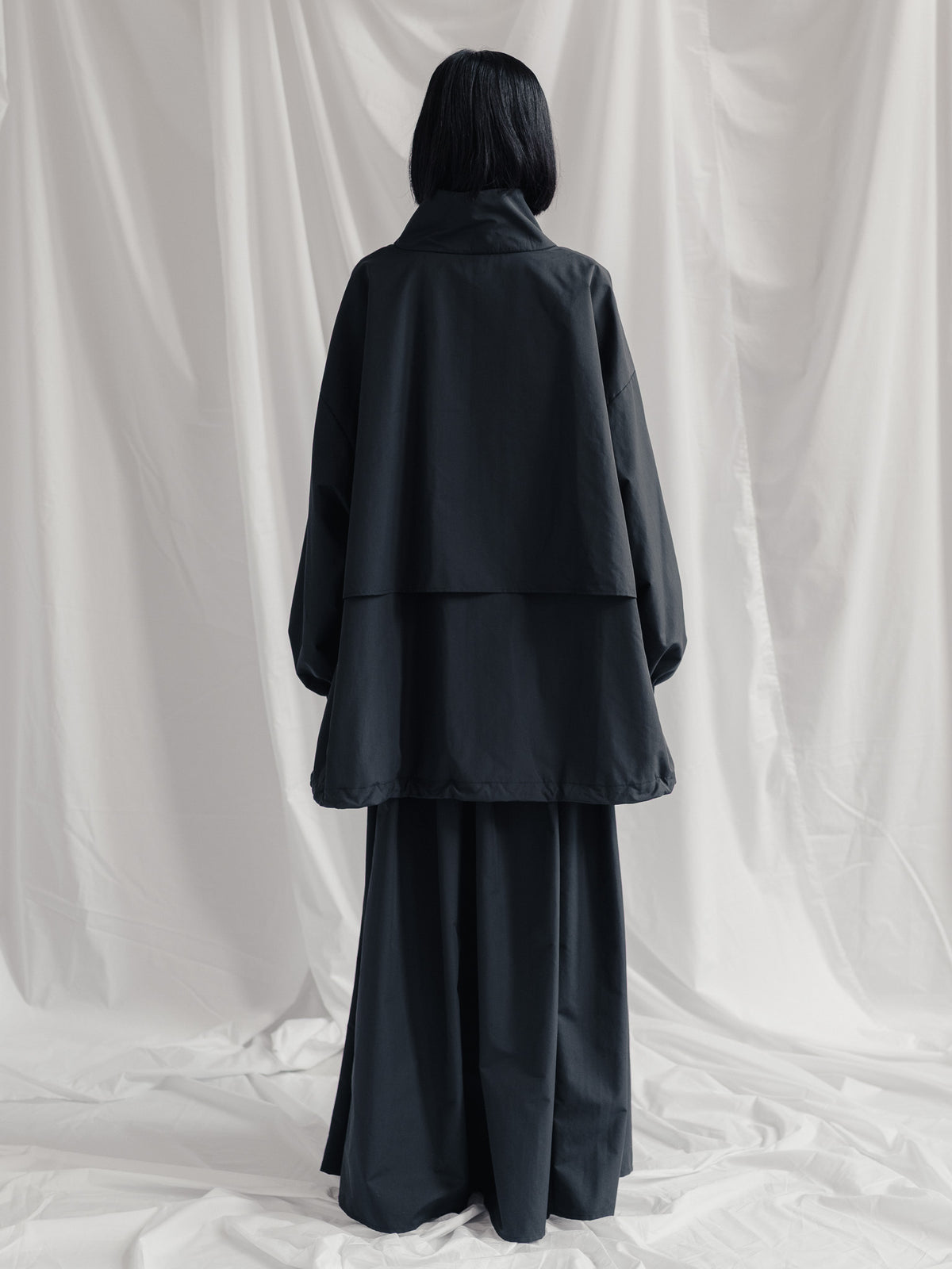 pre-order / big nylon blouson