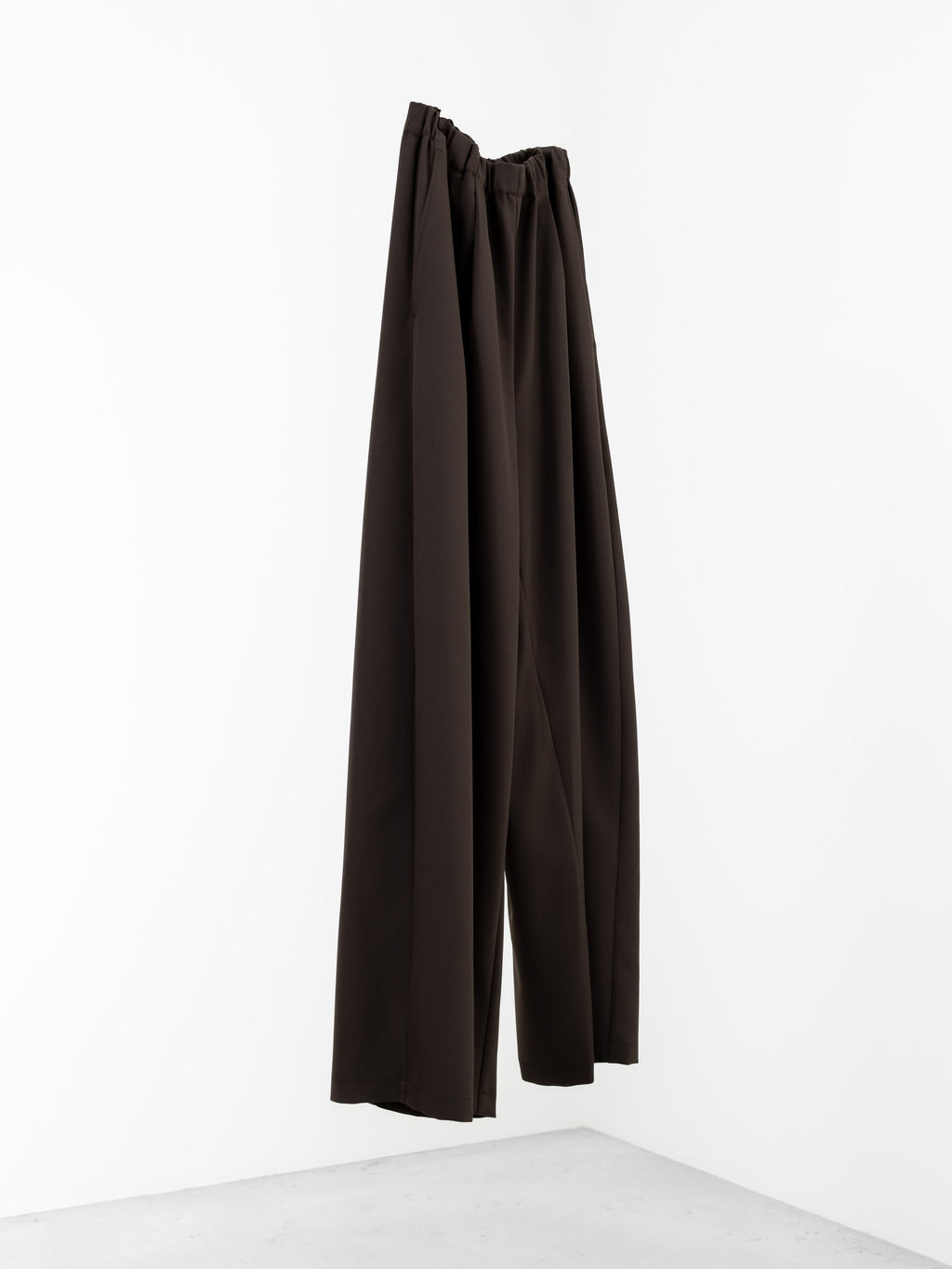 easy drawstring pants(d.brown)