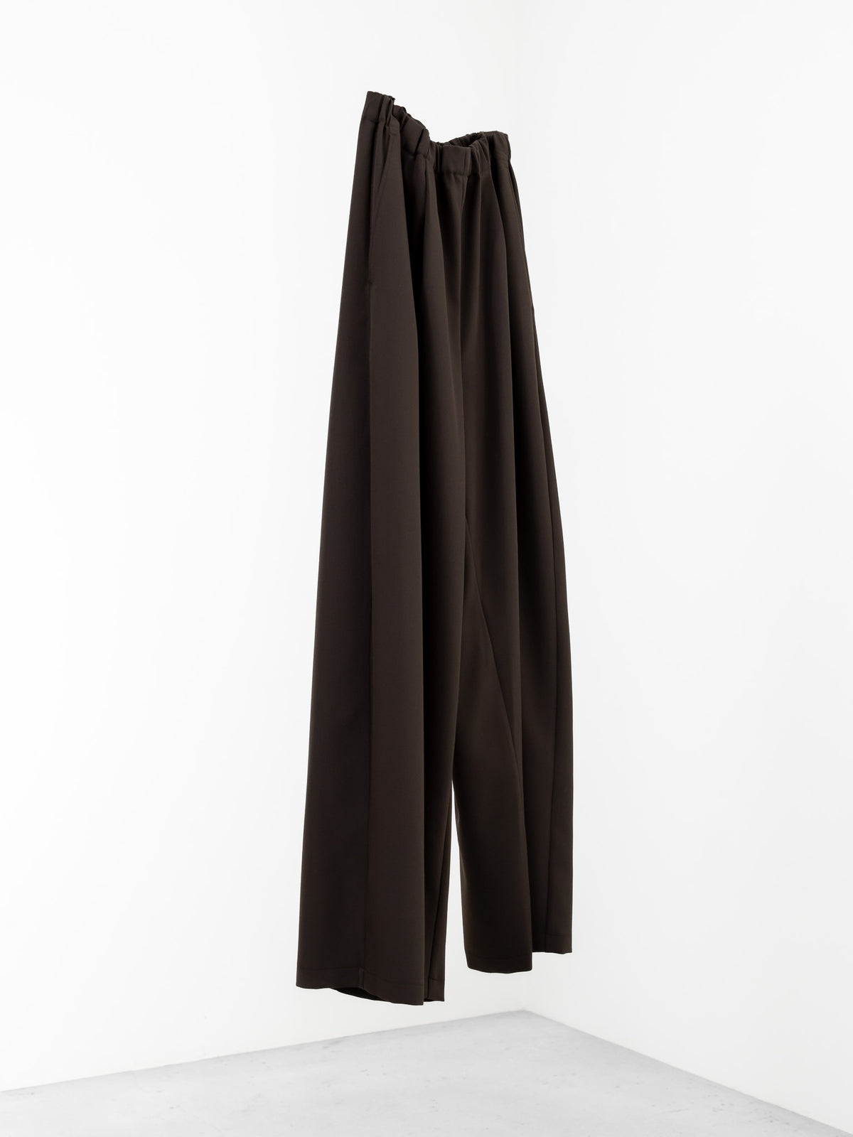 easy drawstring pants(d.brown)