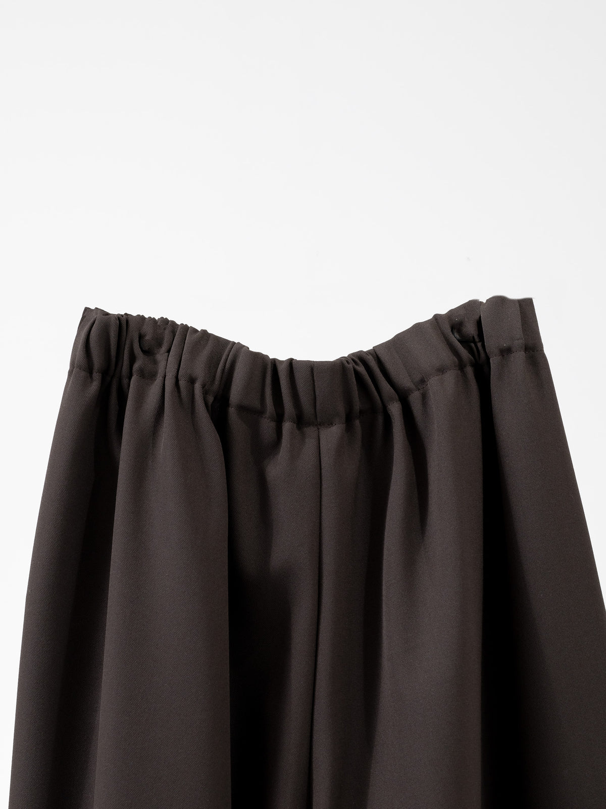 easy drawstring pants(d.brown)