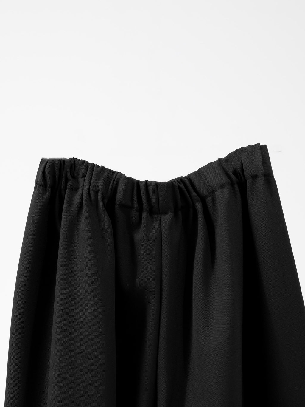 easy drawstring pants(black)