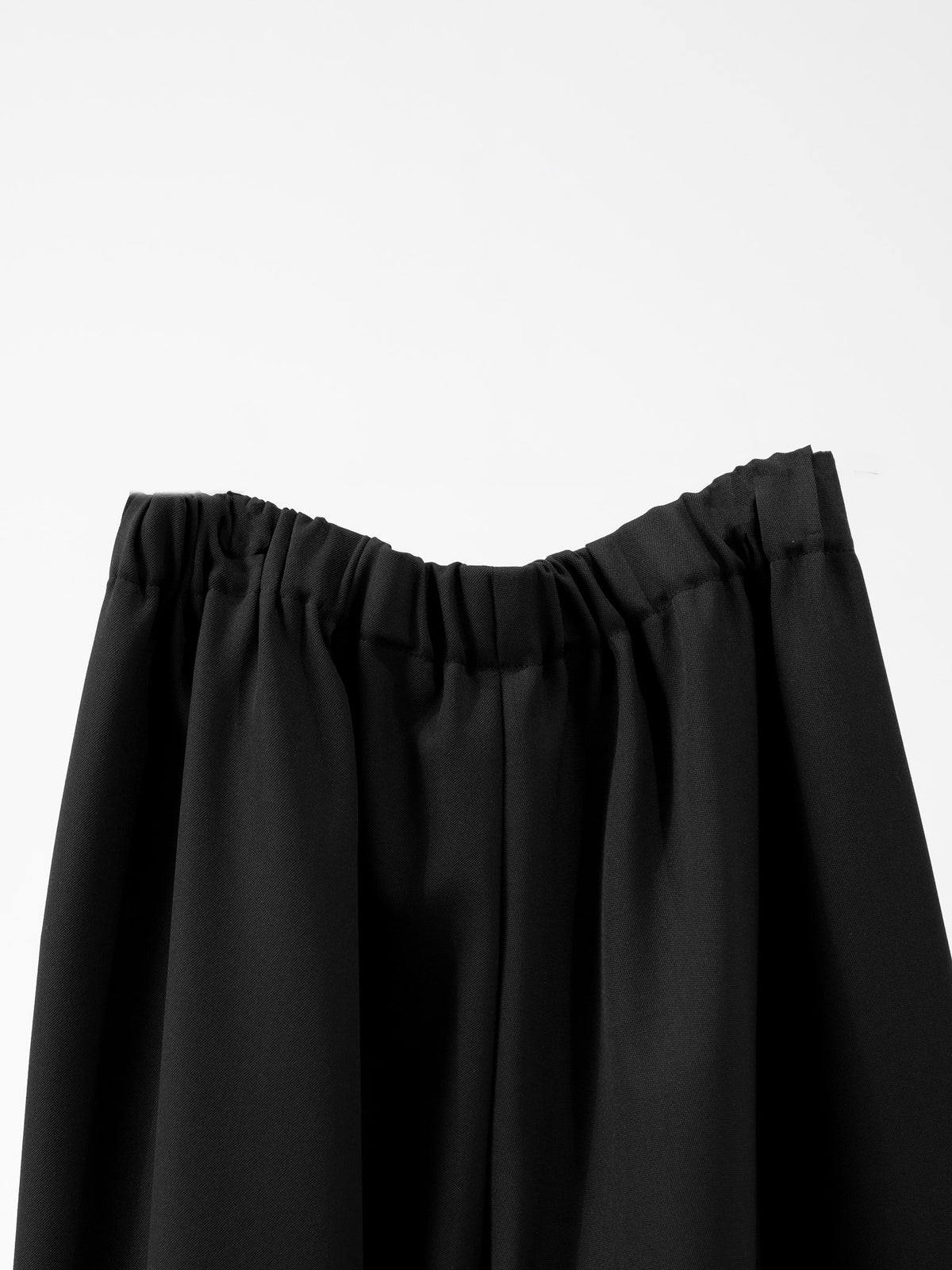 easy drawstring pants(black)