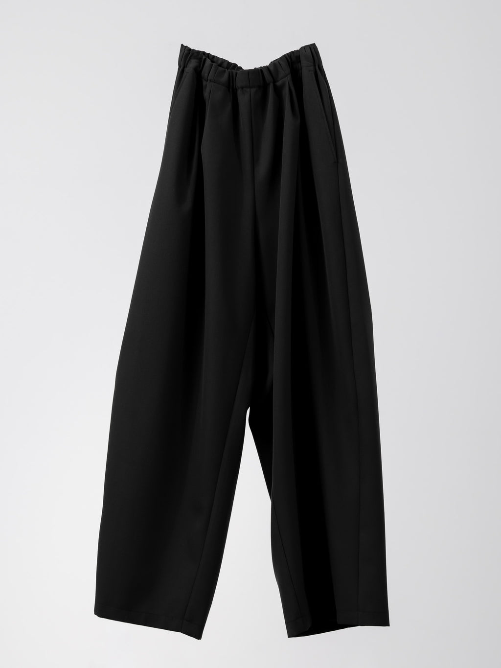 easy drawstring pants(black)