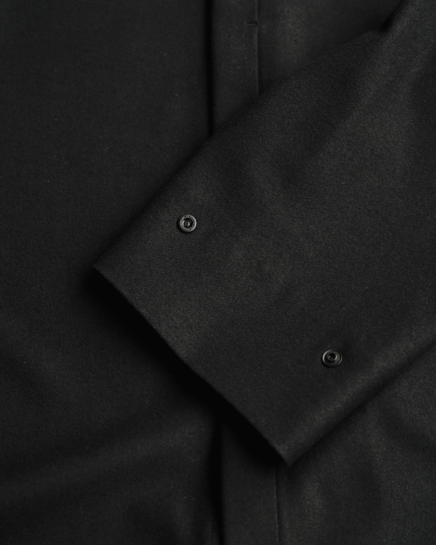 pre order / double brushed shirt (black)