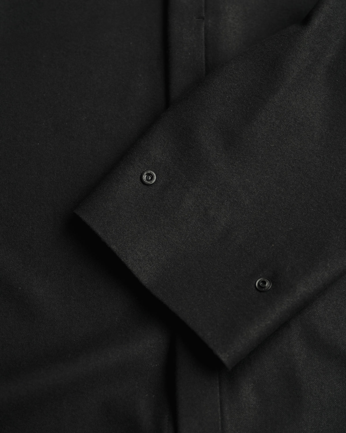 double brushed shirt (black)