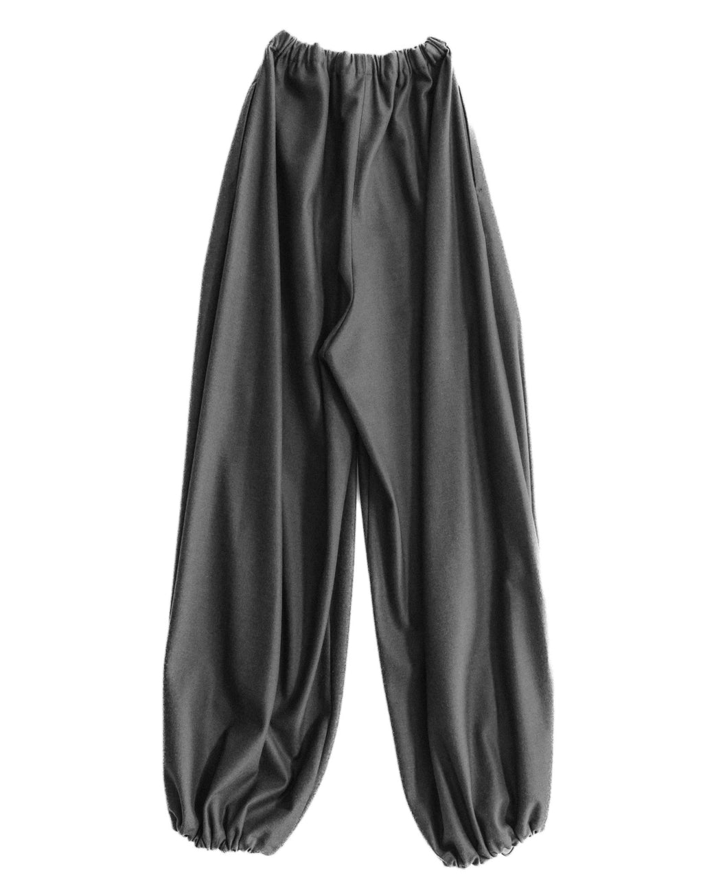 double brushed pants (gray)