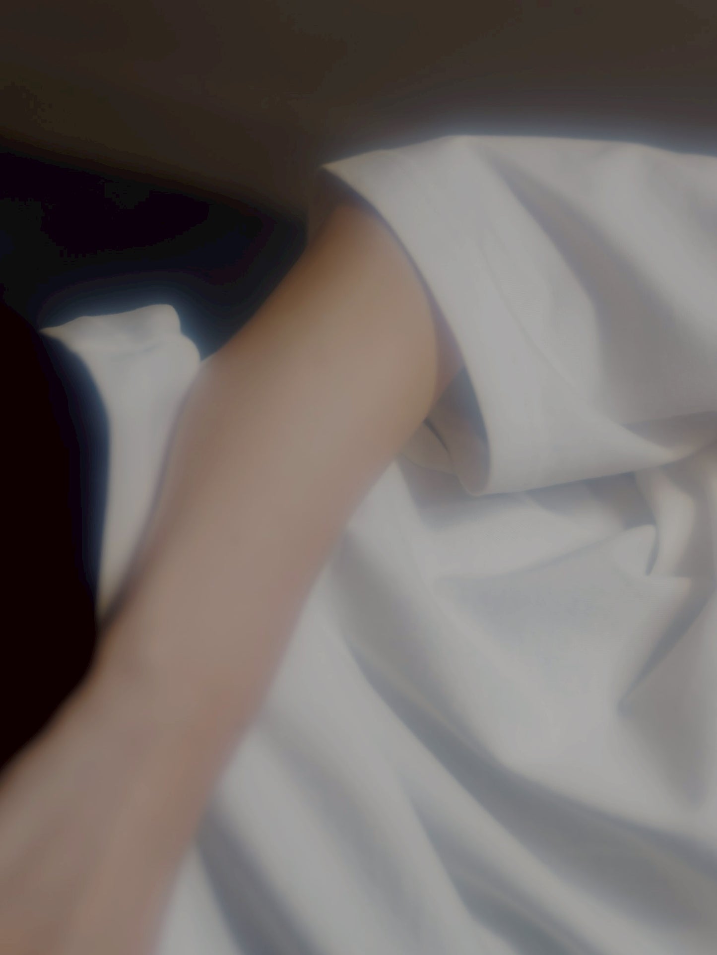 half sleeve tee (white)