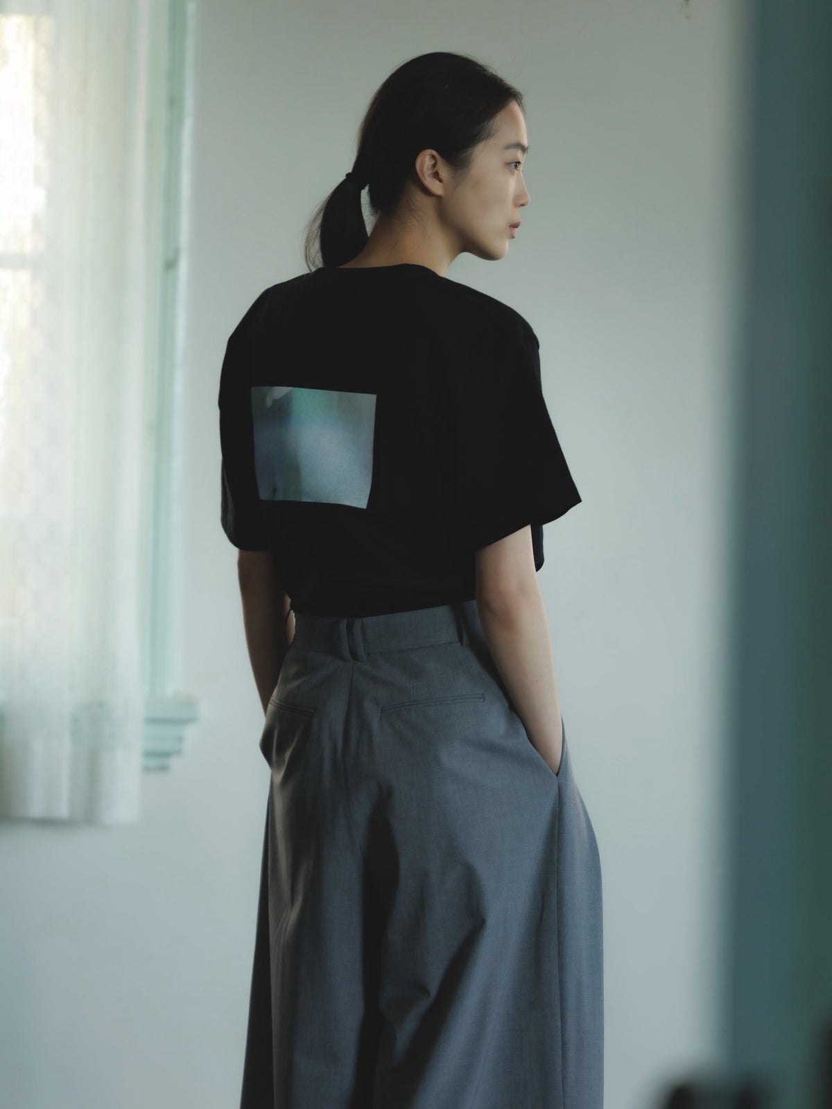 photo tee (black)