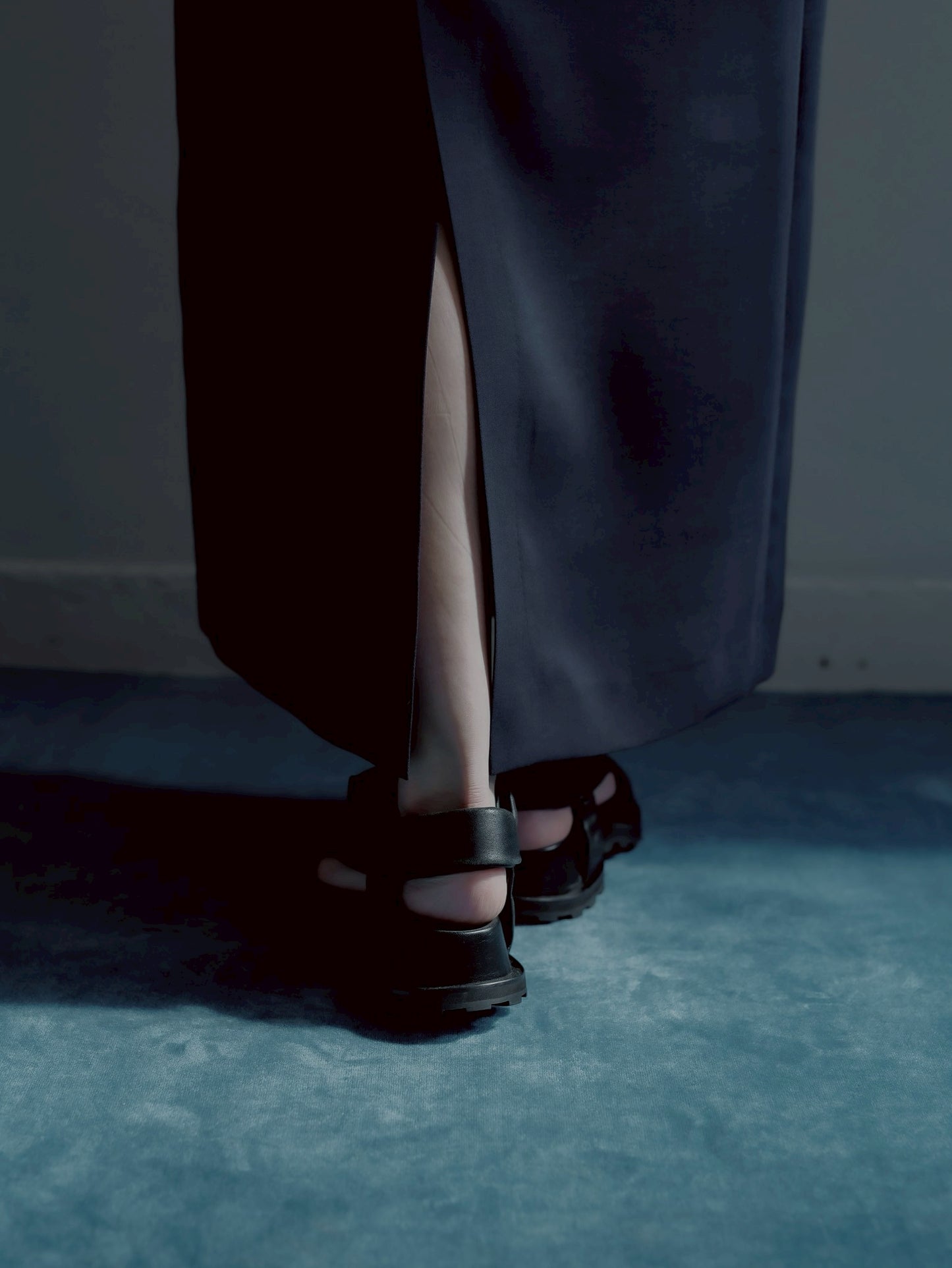 long dress (navy)