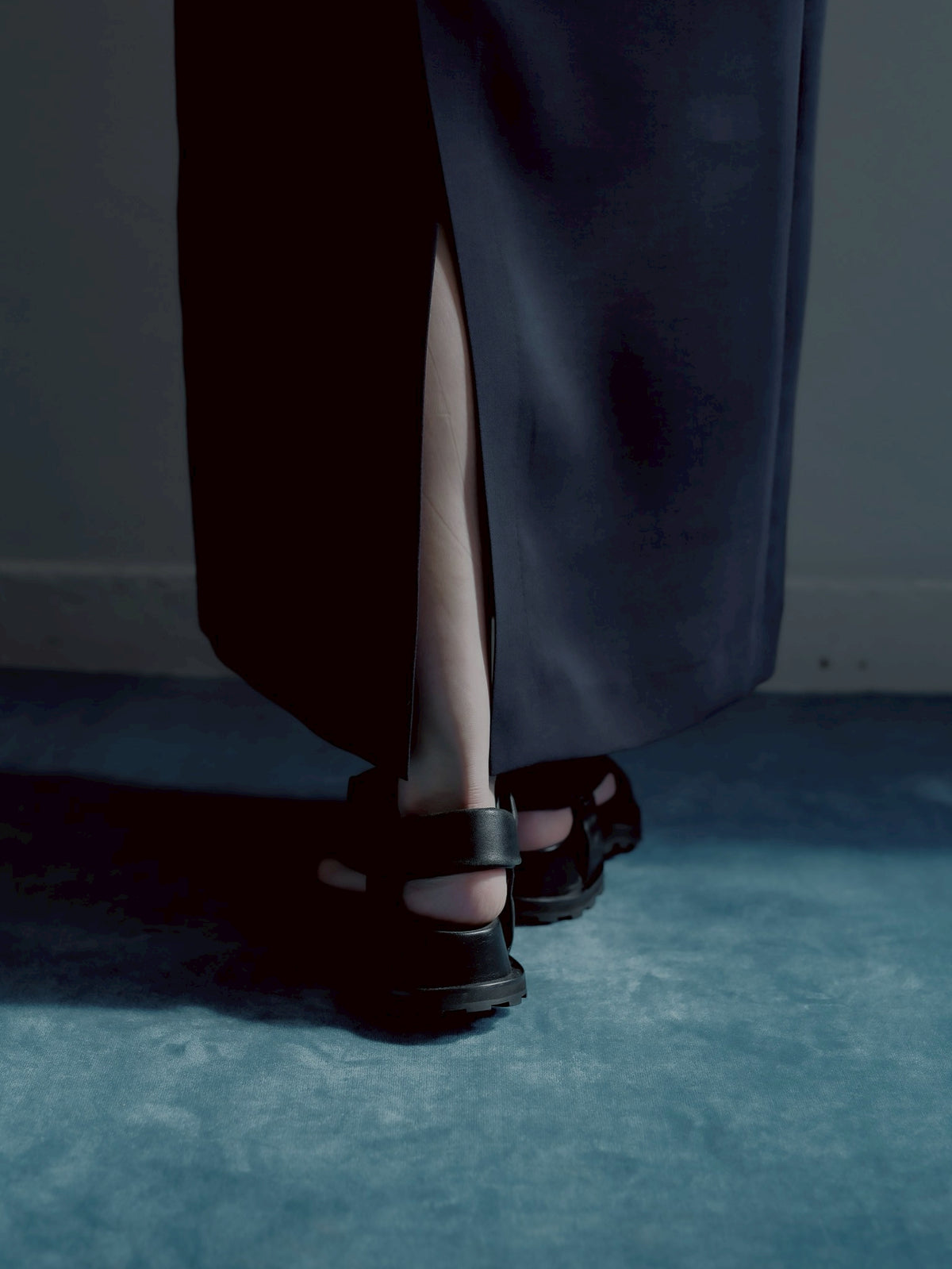 long dress (navy)