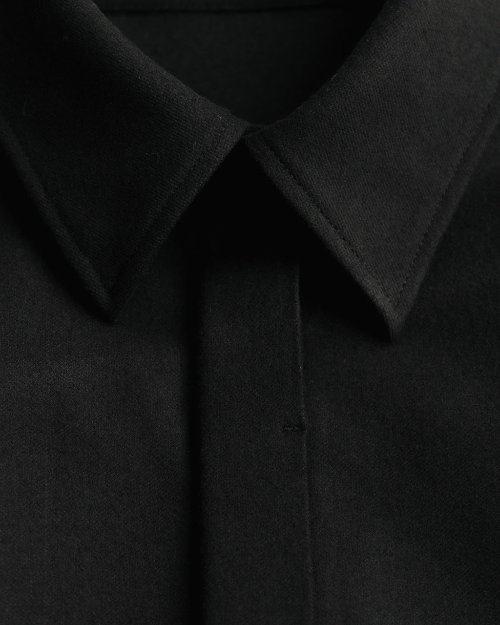 double brushed shirt (black)